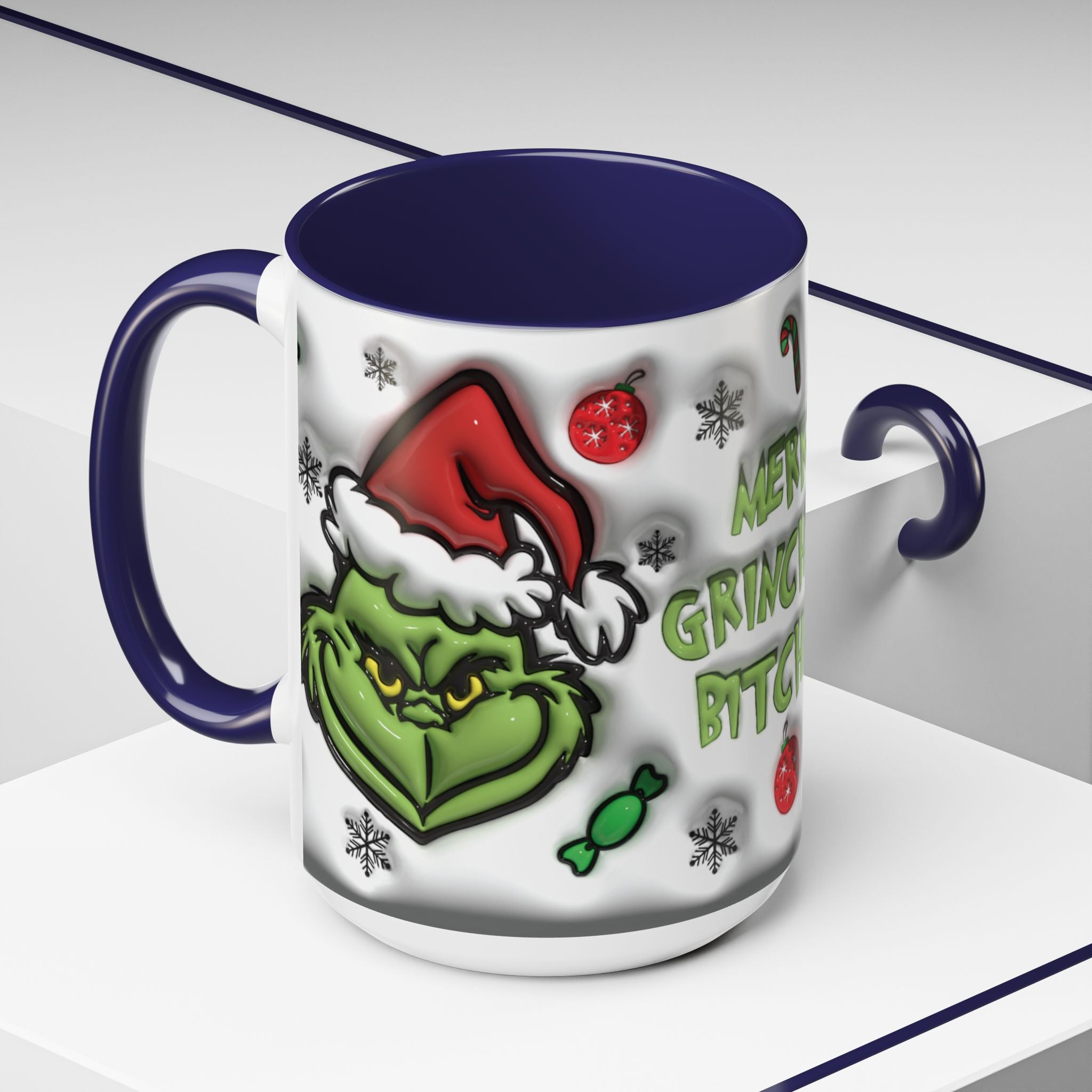 Merry Grinchmas Coffee Mug - Holiday Gift for Christmas Lovers, Fun Ceramic Mug, Grinch-Themed Drinkware, Funny Coffee Cup