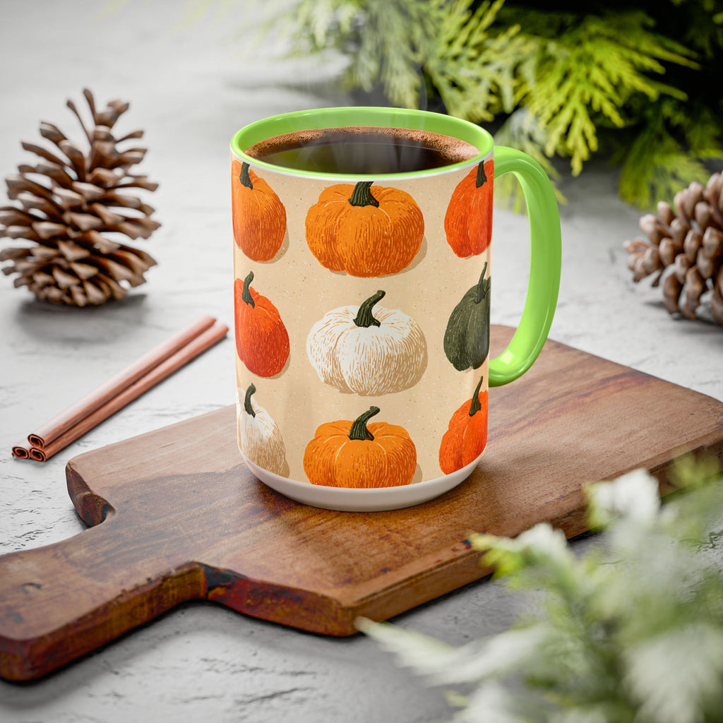 Autumn Pumpkin Mugs - Cozy Coffee Cups for Fall, Seasonal Drinkware, Thanksgiving Gifts, Home Decor, Pumpkin Spice Lovers