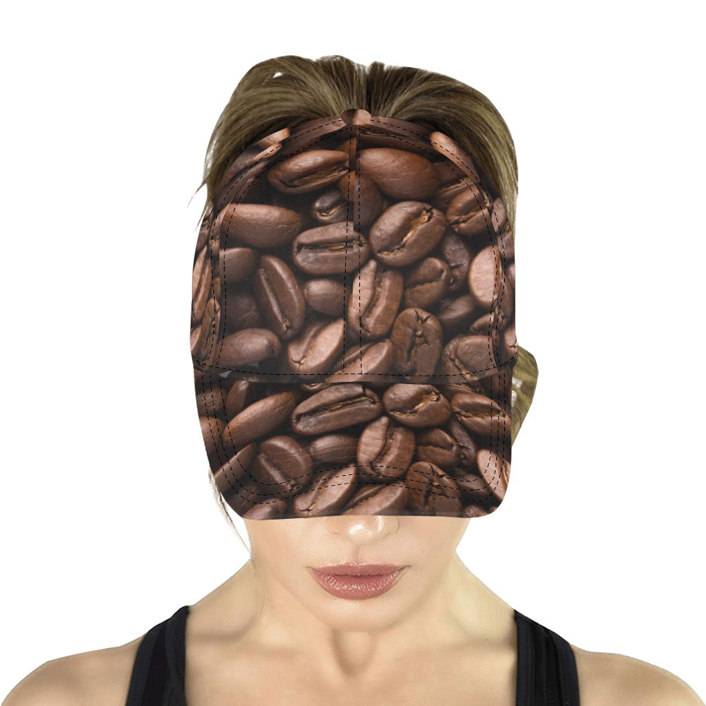 The Coffee Bean All Over Print Mom and Dad Cap #Coffee
