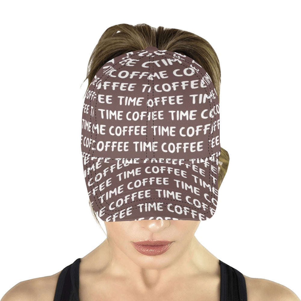 Coffee Time All Over Print mom and Dad Cap  #Coffee