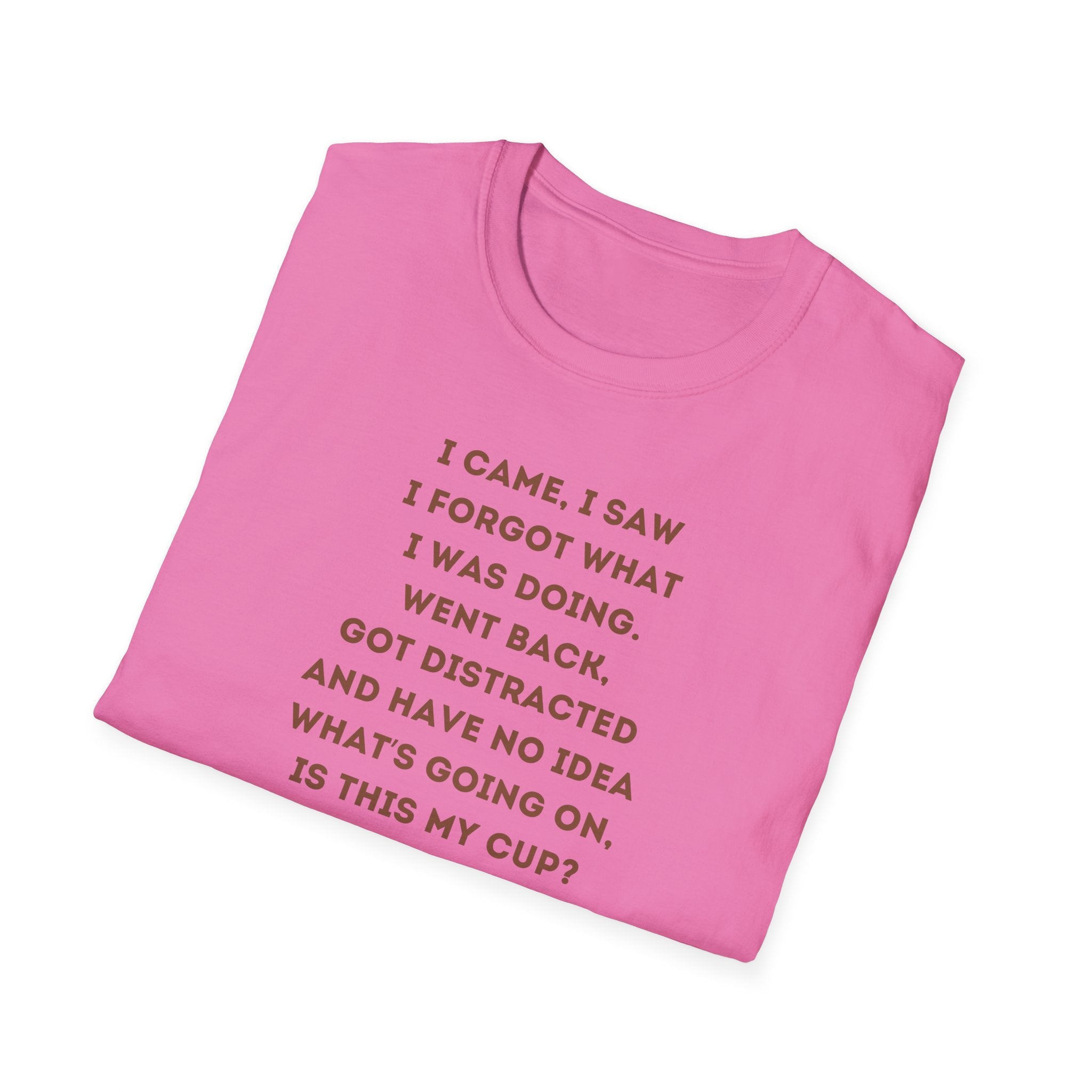 Funny Coffee Quote T-Shirt for Coffee Lovers, Humor Tee, Gift for Him/Her, Perfect for Birthdays, Housewarming, Casual Wear