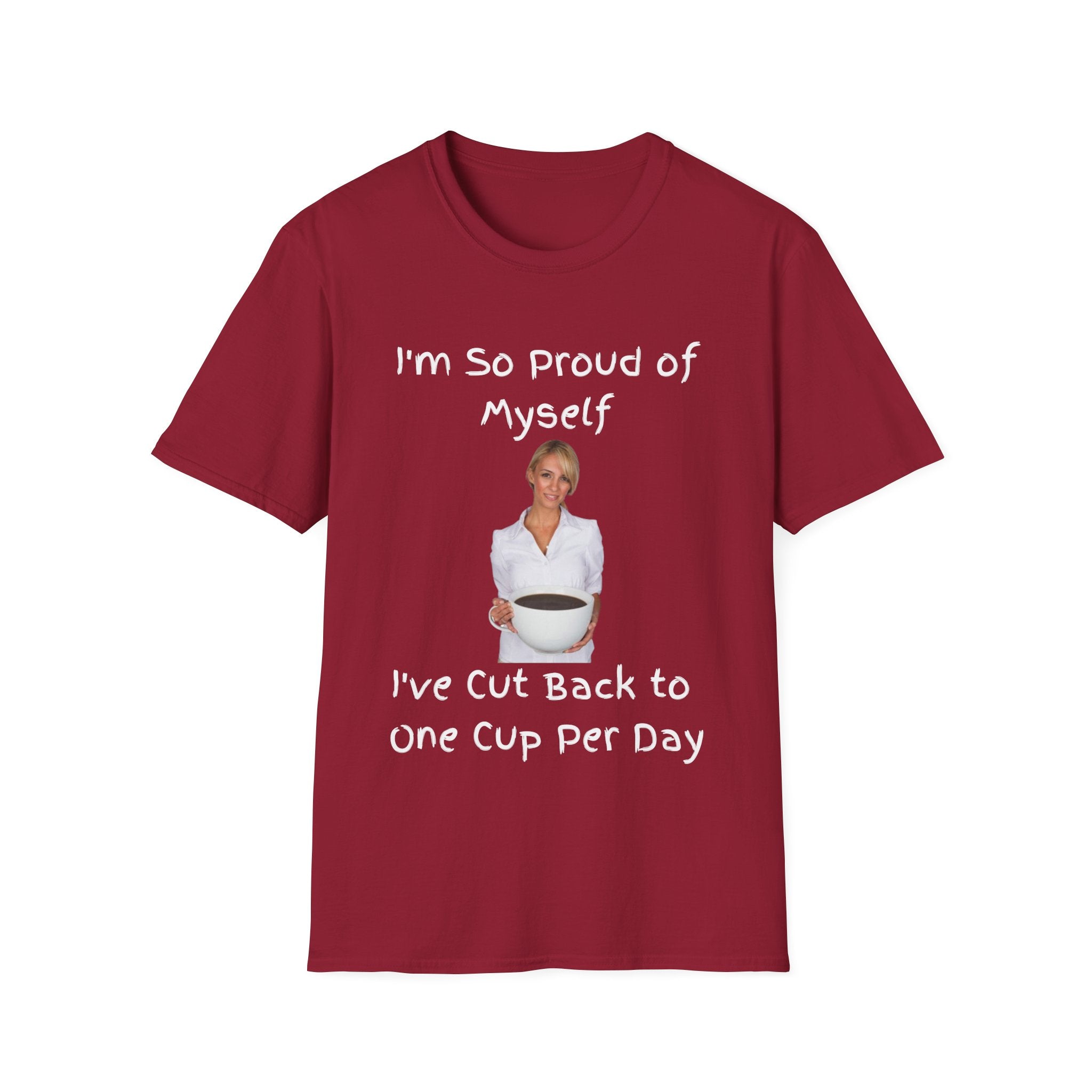 Proud of Myself Unisex T-Shirt, Self Love Tee, Positive Vibes Shirt, Empowering Gift, Inspirational Apparel