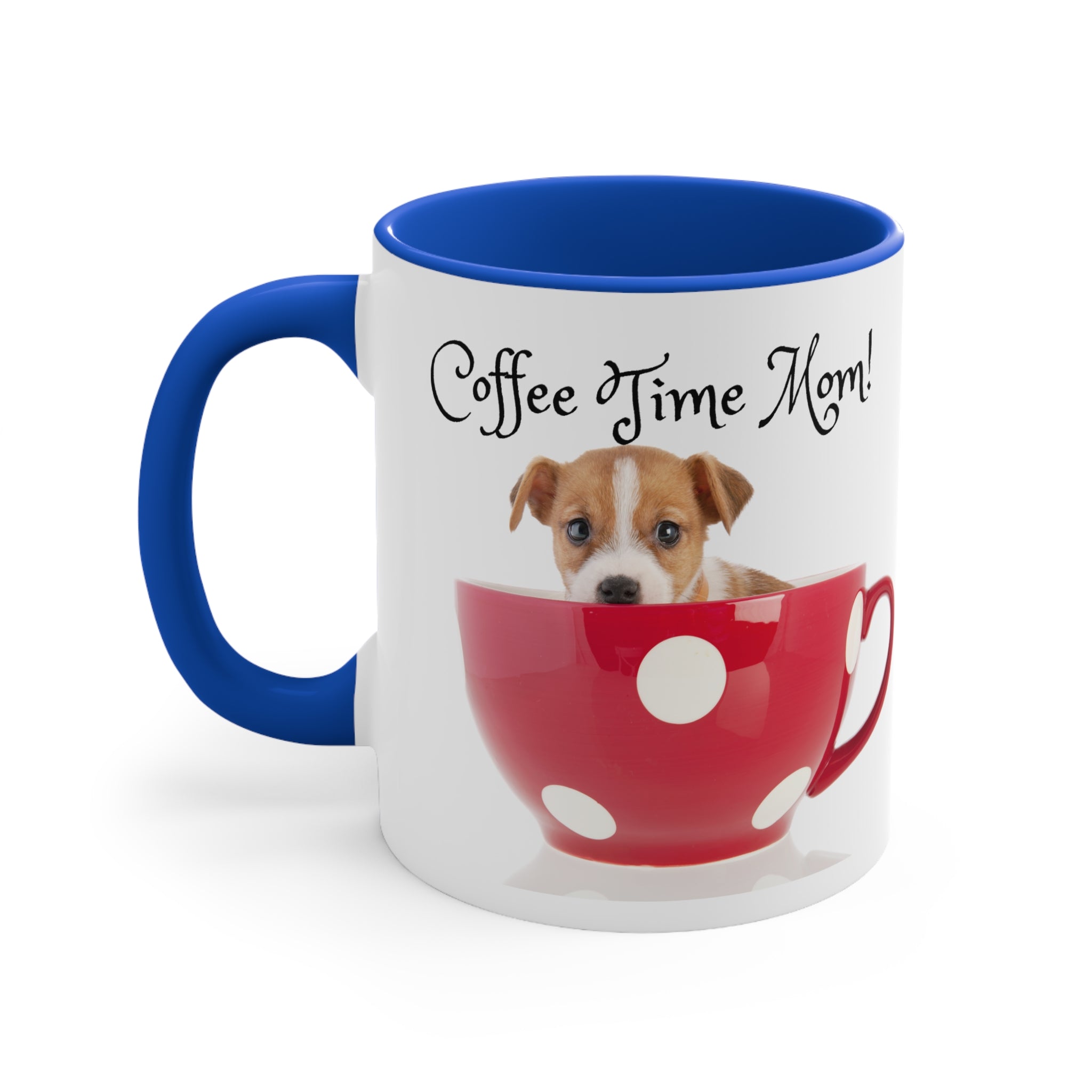Coffee Time Mom - White Ceramic Mug