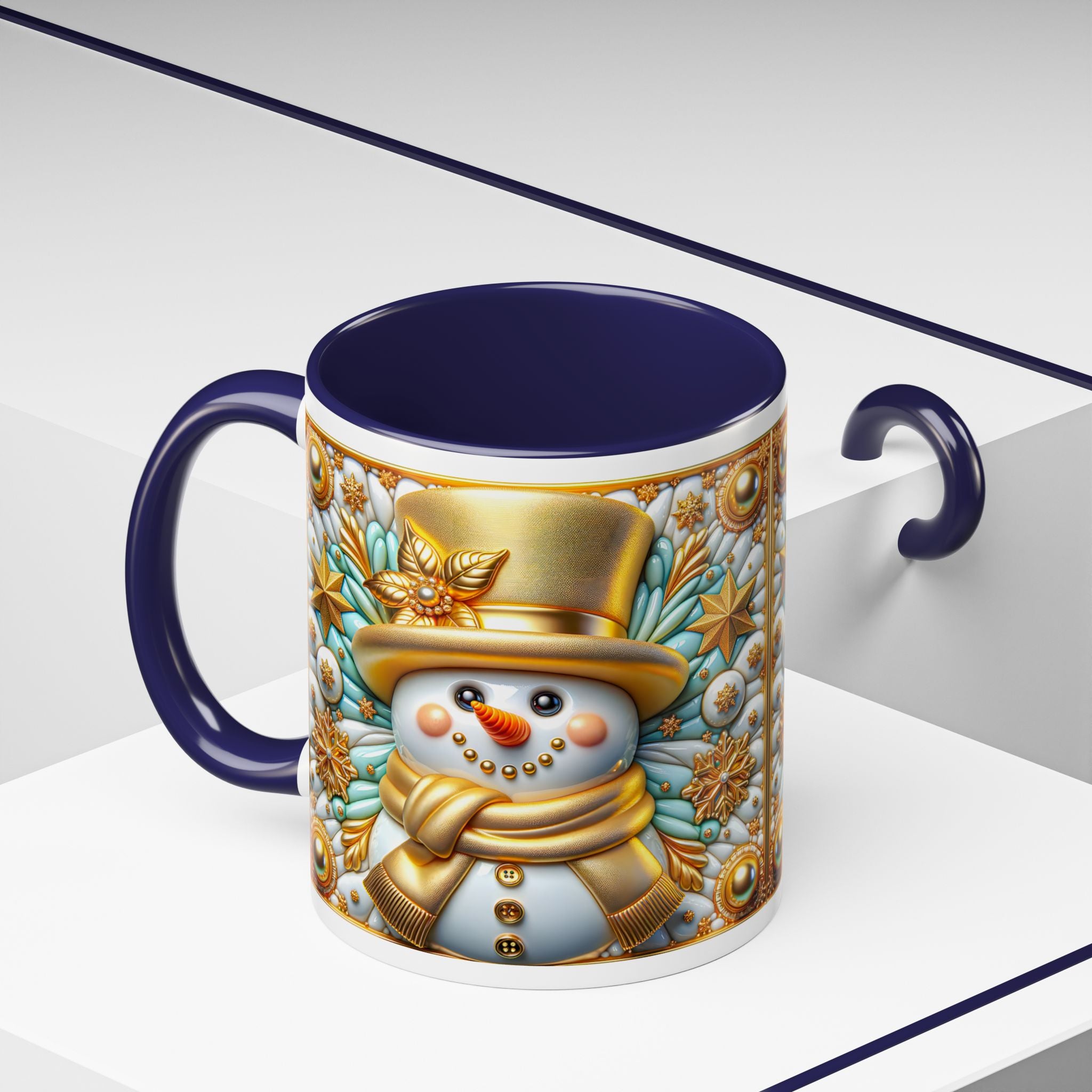 Festive Snowman Coffee Mug | Holiday Gift, Winter Decor, Cute Mug, Christmas Mug, Snowman Lover's Gift
