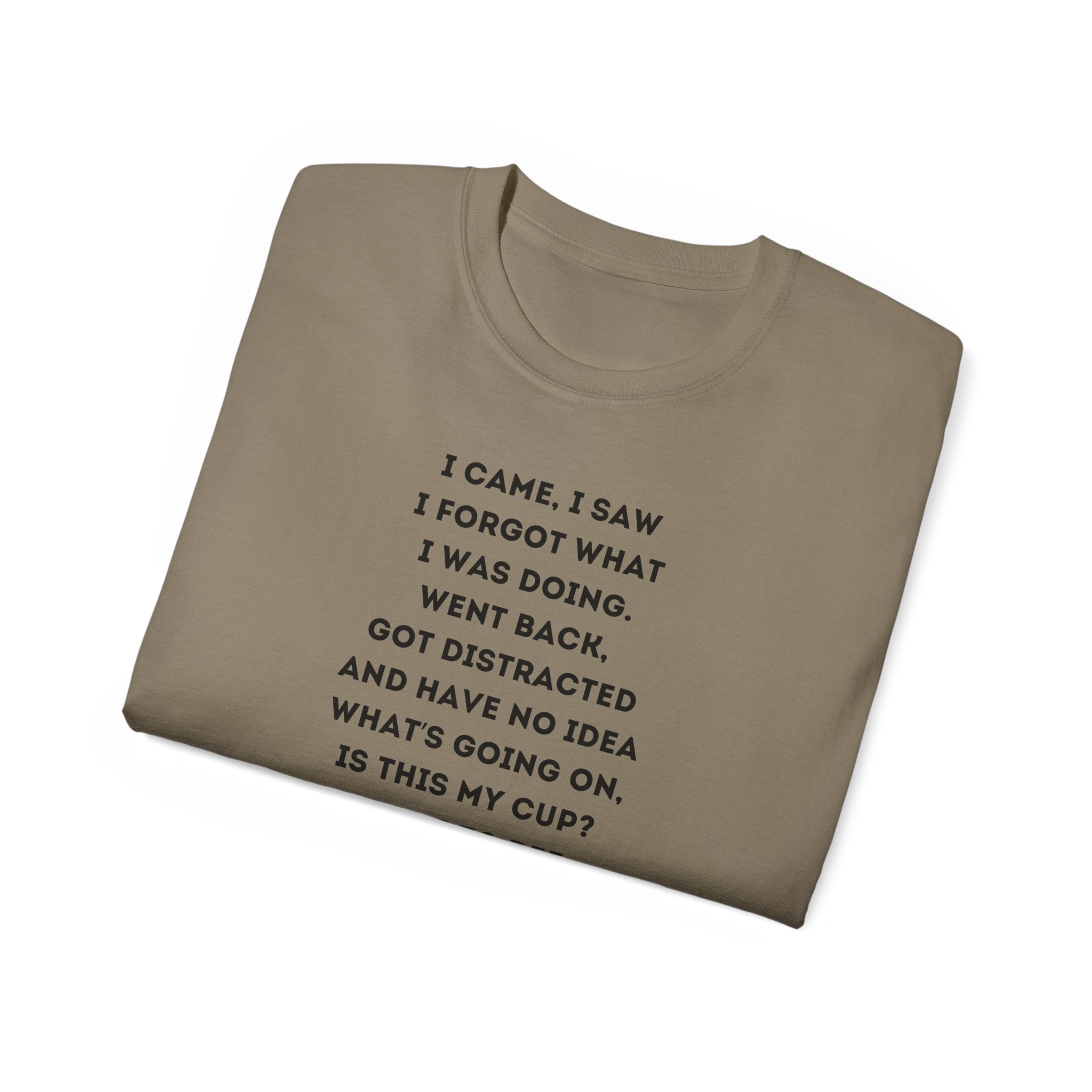 I Have to Pee - Funny Unisex Tee - I Came, I Saw, I Forgot, Perfect Gift for Friends, Casual Wear, Birthday, Humor Apparel, Everyday Wear