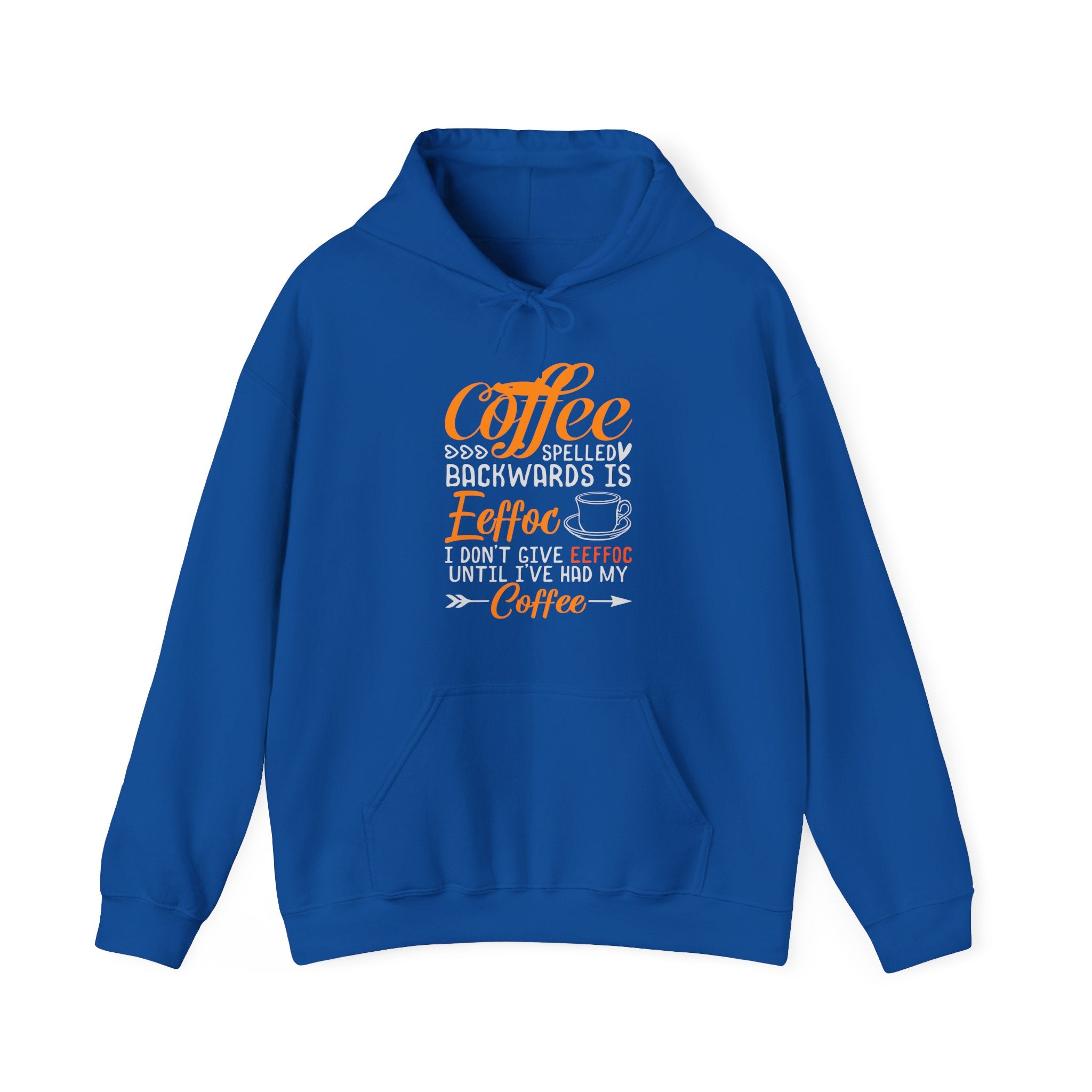 Give Me My Eeffoc Coffee - Unisex Heavy Blend Hooded Sweatshirt