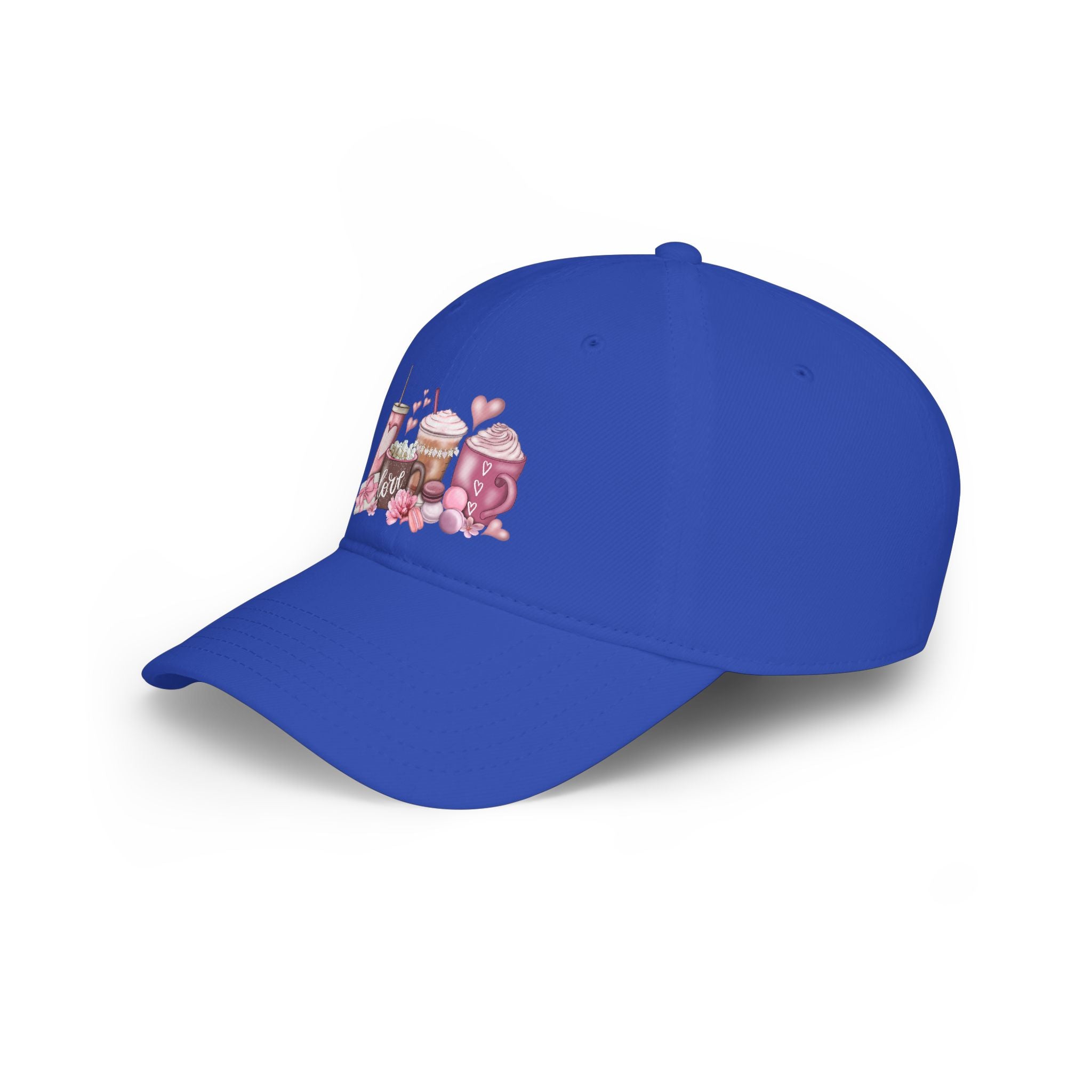 Love and Coffee Low Profile Baseball Cap