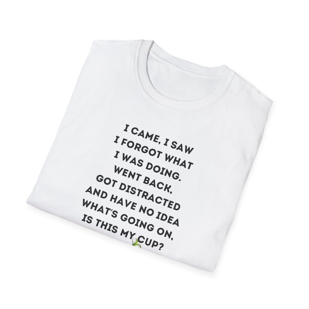 Grinch Inspired Softstyle Tee: I Came, I Saw, Funny T-Shirt for Fans, Gift for Birthdays, Casual Wear, Kermit Merchandise