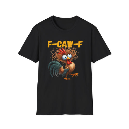 After Coffee - Funny F-Caw-F Rooster T-Shirt for Animal Lovers, Unisex Graphic Tee, Gift for Birthdays, Funny T-Shirt, Chicken [...]