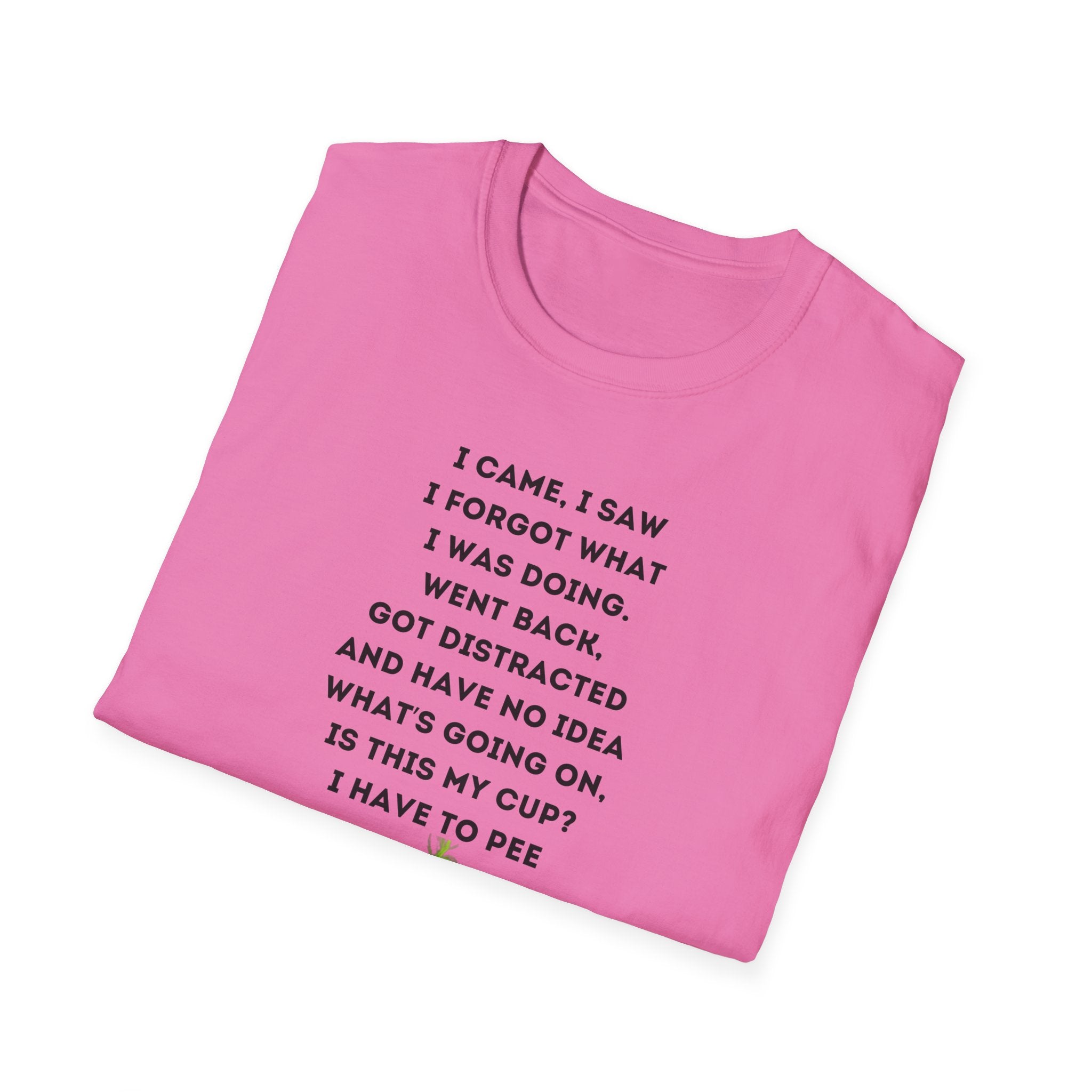 Grumpy Grinch Character with Funny Relatable Quote T-Shirt | Meme Tee