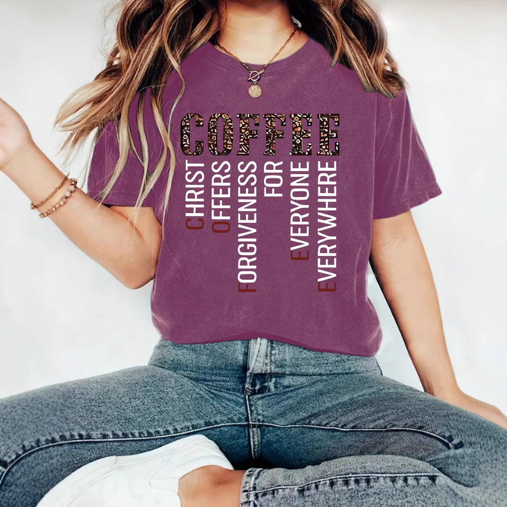 T-shirt COFFEE