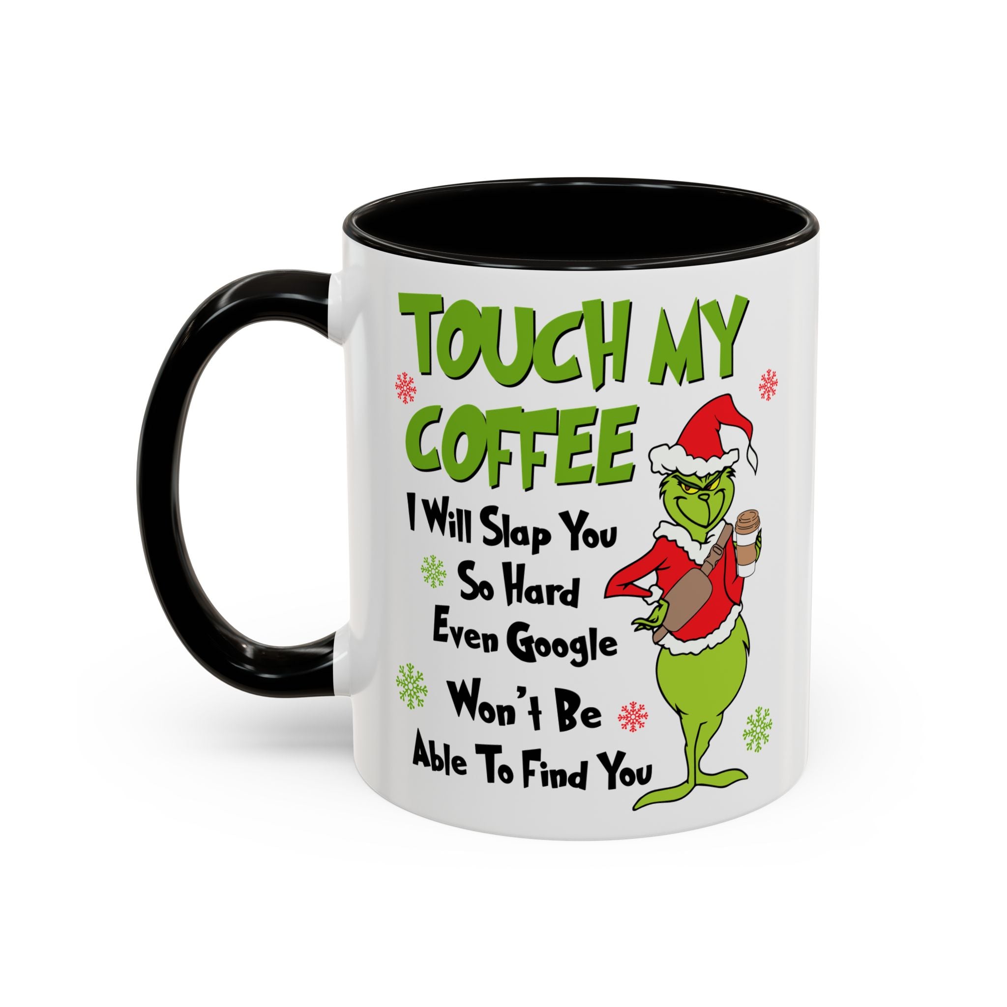 Colorful Grinch Coffee Mug - Fun Holiday Cup, Unique Gift, 11oz & 15oz Sizes, Perfect for Christmas, Funny Humor Mug, Coffee Lover's Delight