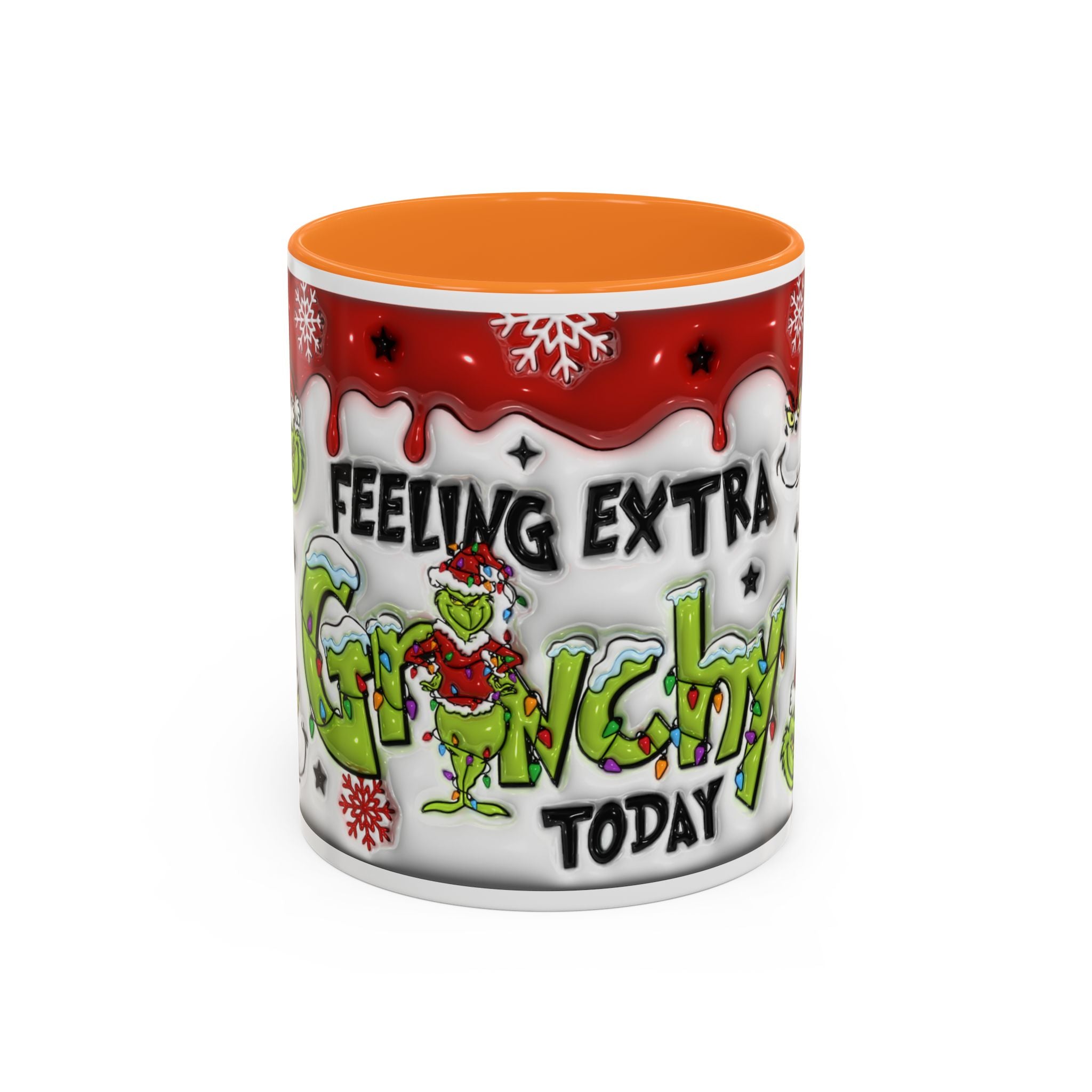 Grinch Holiday Mug - Feeling Extra Grinchy Today! Christmas Gift, Funny Coffee Cup, Holiday Decor, Winter Warmth