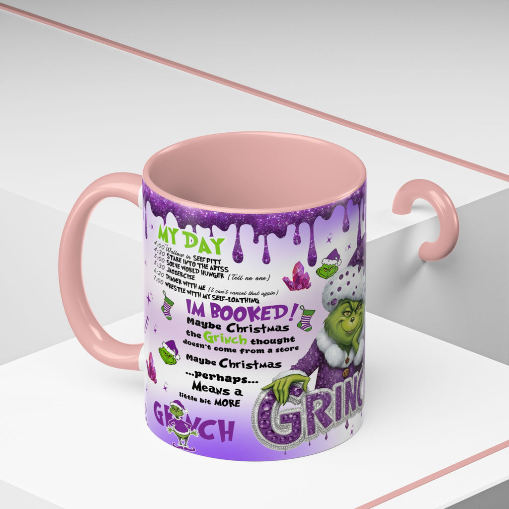 Grinchy Coffee Mug - Fun Holiday Mug, Christmas Gift, Office Decor, Grinch Lovers, DNA Test Humor