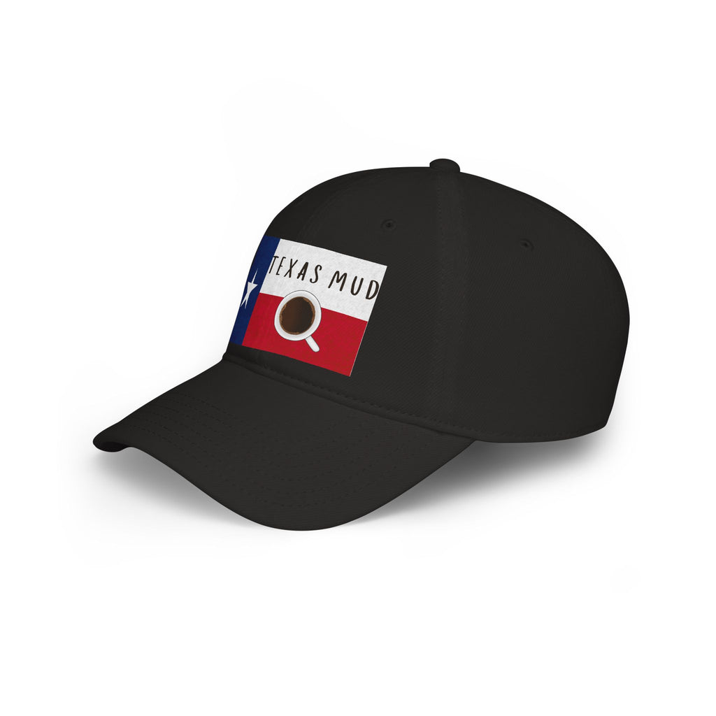 Texas Mud Coffee Flag Cap — Low Profile Baseball Hat