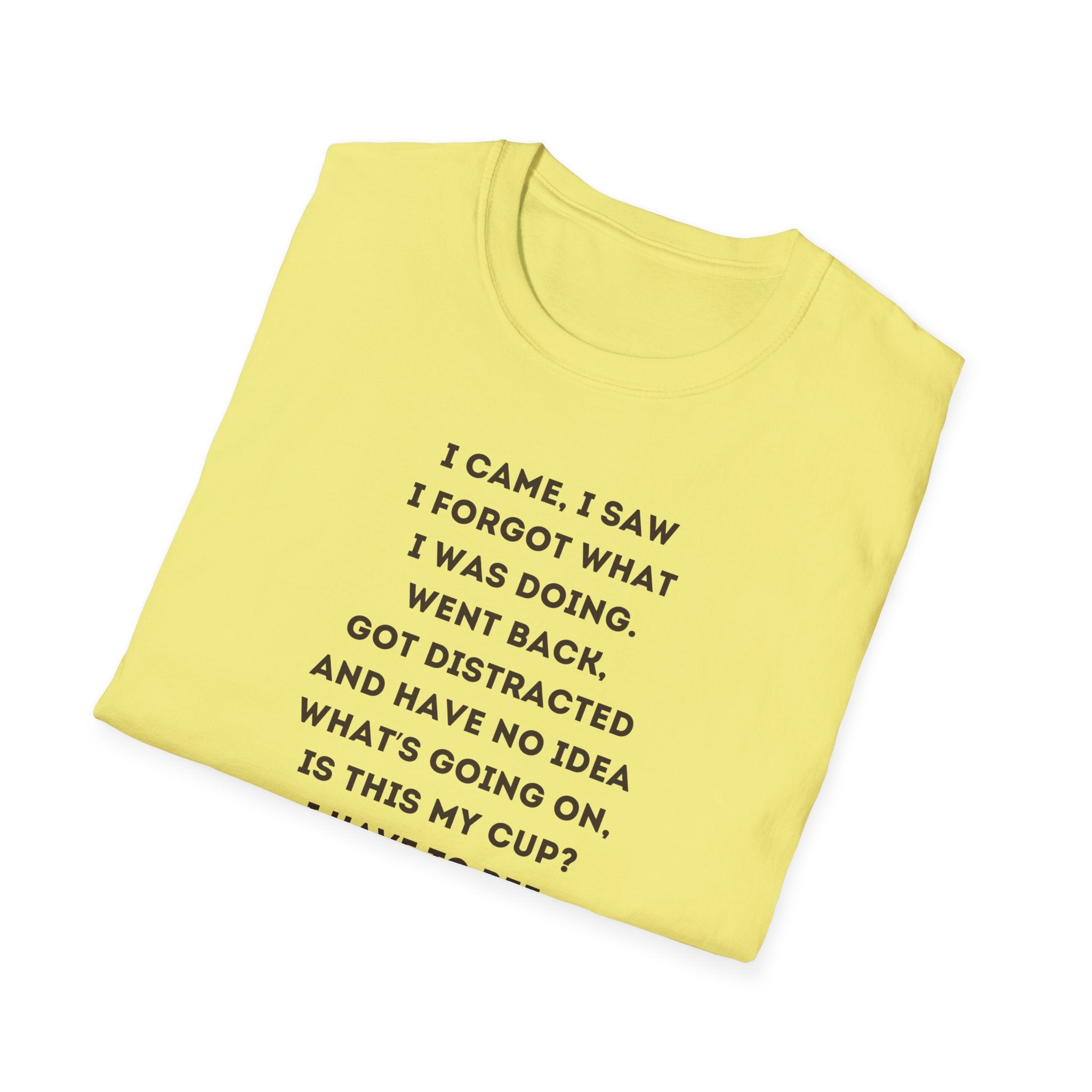 Funny Forgetful Grandpa Quote T-Shirt | Cute Elderly Character Tee