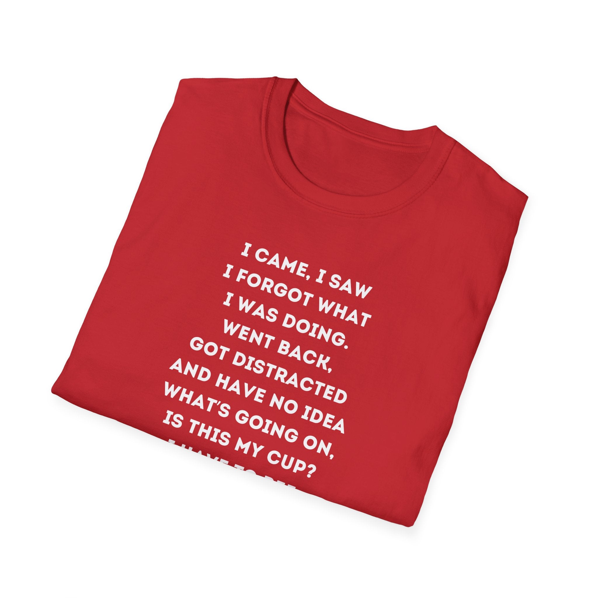 Funny Forgetful Grandpa Quote T-Shirt | Cute Elderly Character, Humorous Text