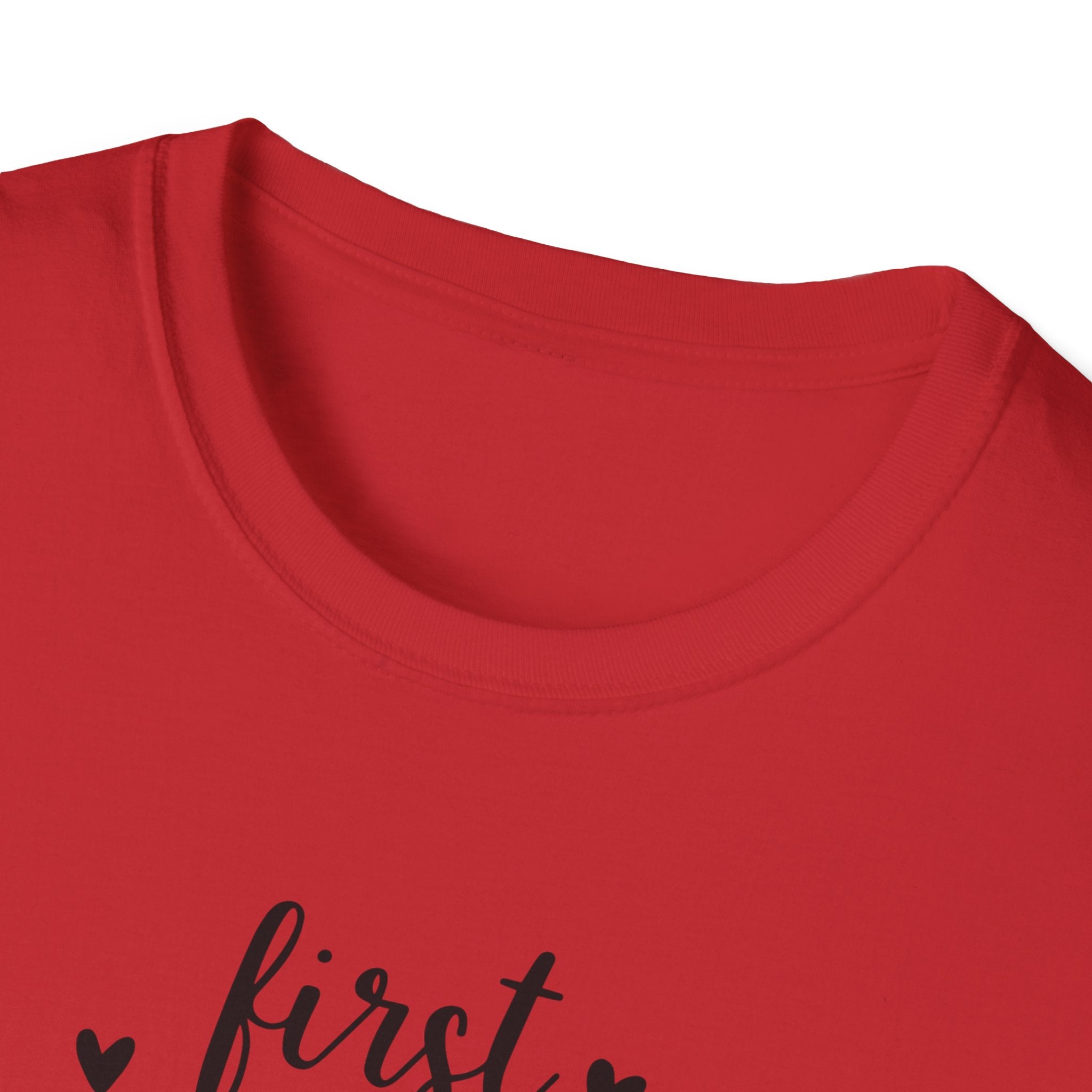 First I Drink Coffee - Unisex Softstyle T-Shirt
