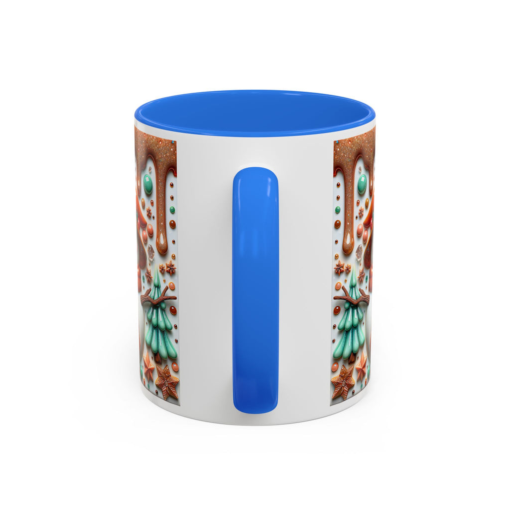 Colorful Holiday Mugs: Festive Owl & Snowman Design, Winter Gift, Christmas Coffee Cup, Cozy Kitchen Decor, Hot Cocoa Mug