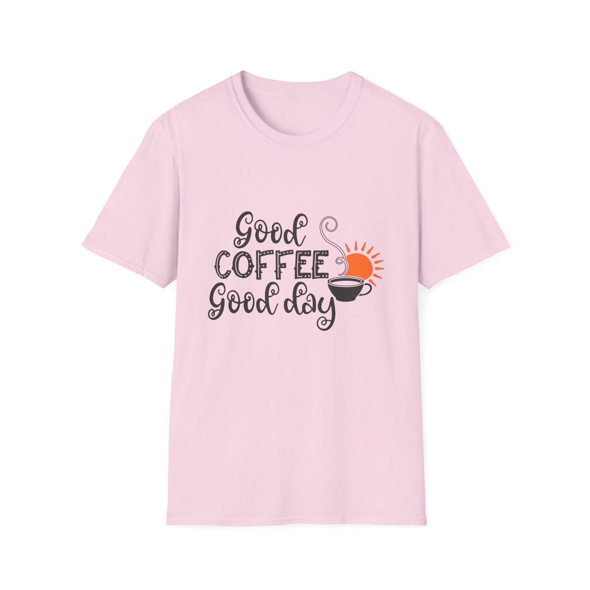 Good Coffee Good Day - Unisex Softstyle T-Shirt