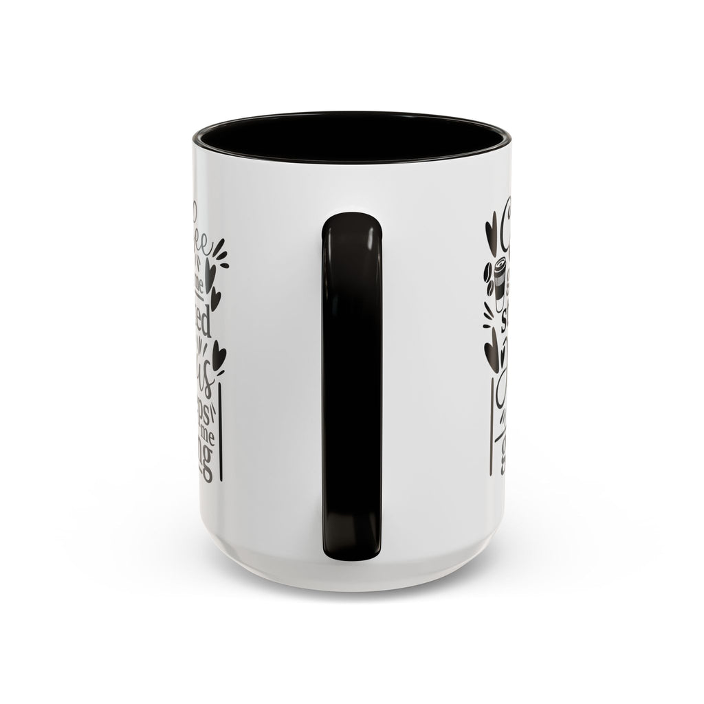 Faithful Morning Mug, Christian Coffee Cup, Religious Tea Mug, Jesus and Coffee Drinkware, Colorful Ceramic Mug