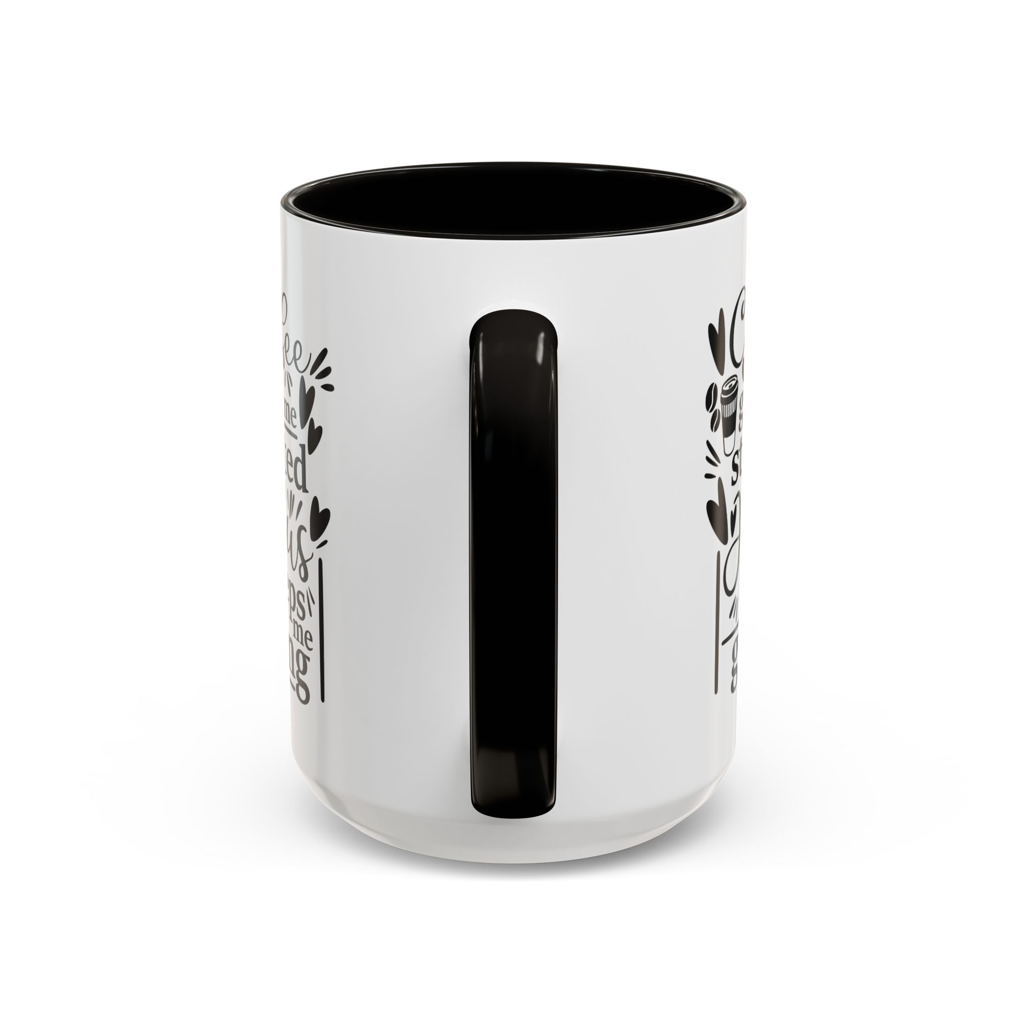 Faithful Morning Mug, Christian Coffee Cup, Religious Tea Mug, Jesus and Coffee Drinkware, Colorful Ceramic Mug