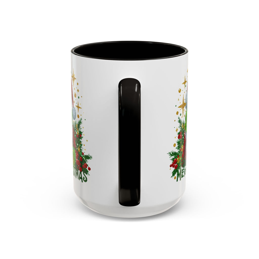 Grinchy Christmas Mug - 11oz & 15oz, Holiday Gift, Festive Beverage Cup, Winter Decorations, Fun Coffee Mug, Grinch Lover Gift