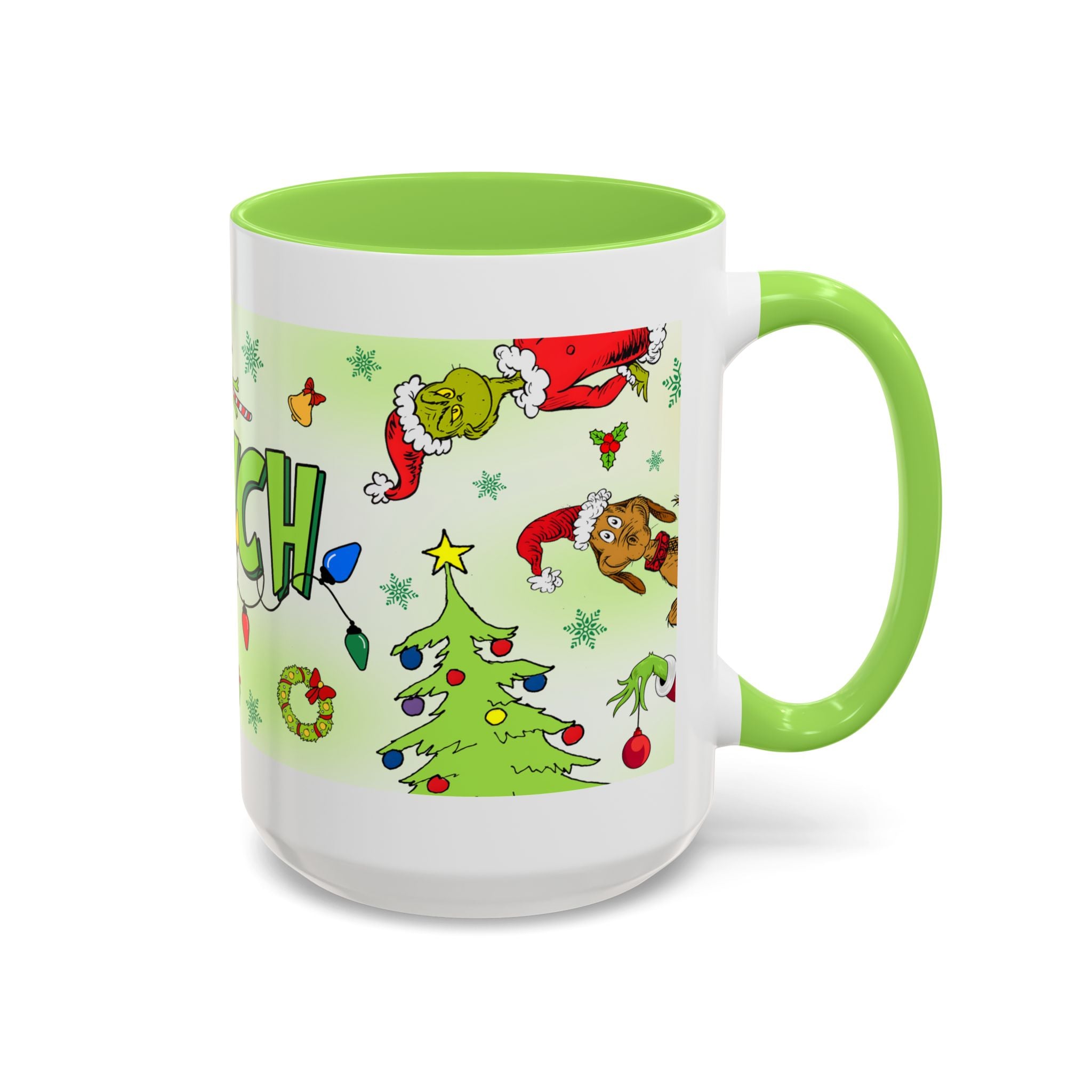 Whimsical The Grinch Mugs, Funny Holiday Gift, Christmas Coffee Cup, Festive Drinkware, Grinch Themed Mug