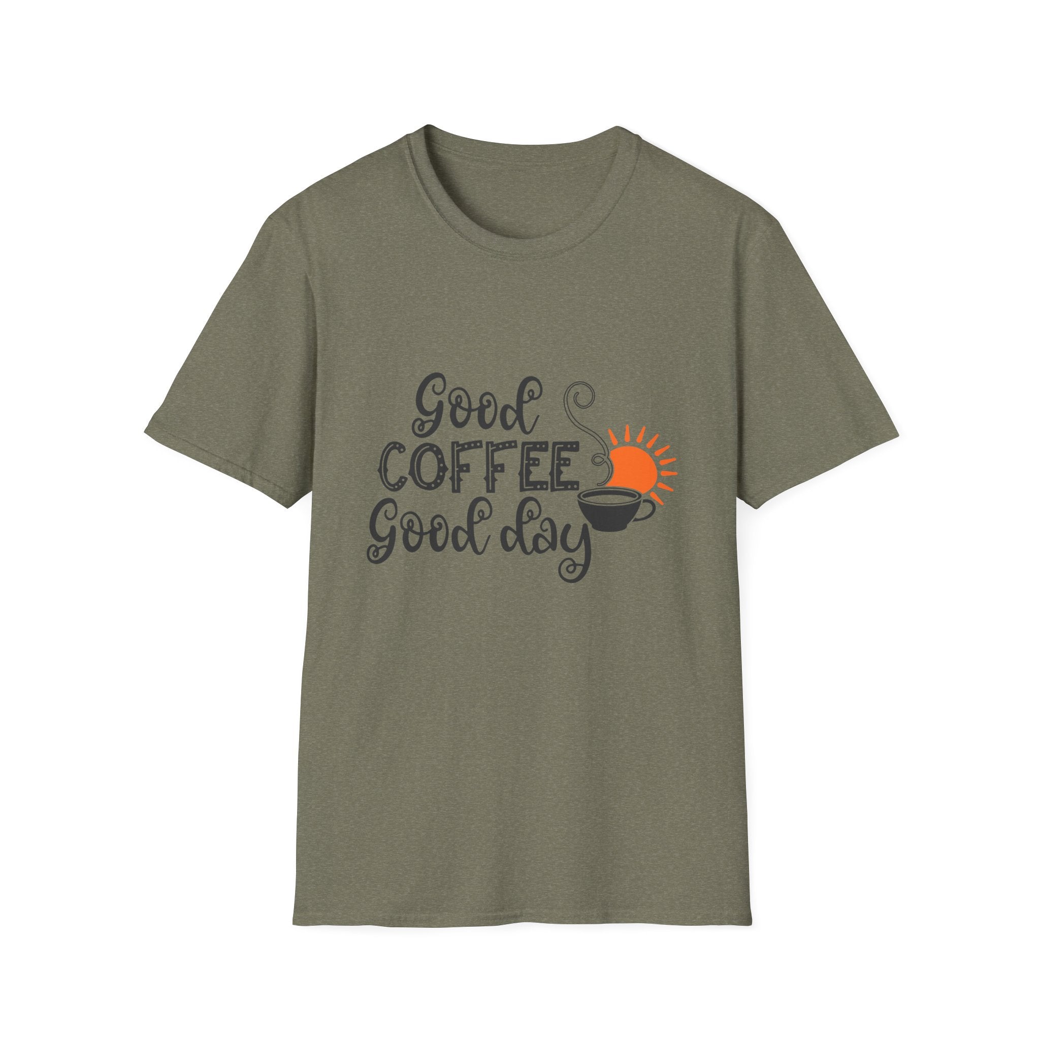 Good Coffee Good Day - Unisex Softstyle T-Shirt