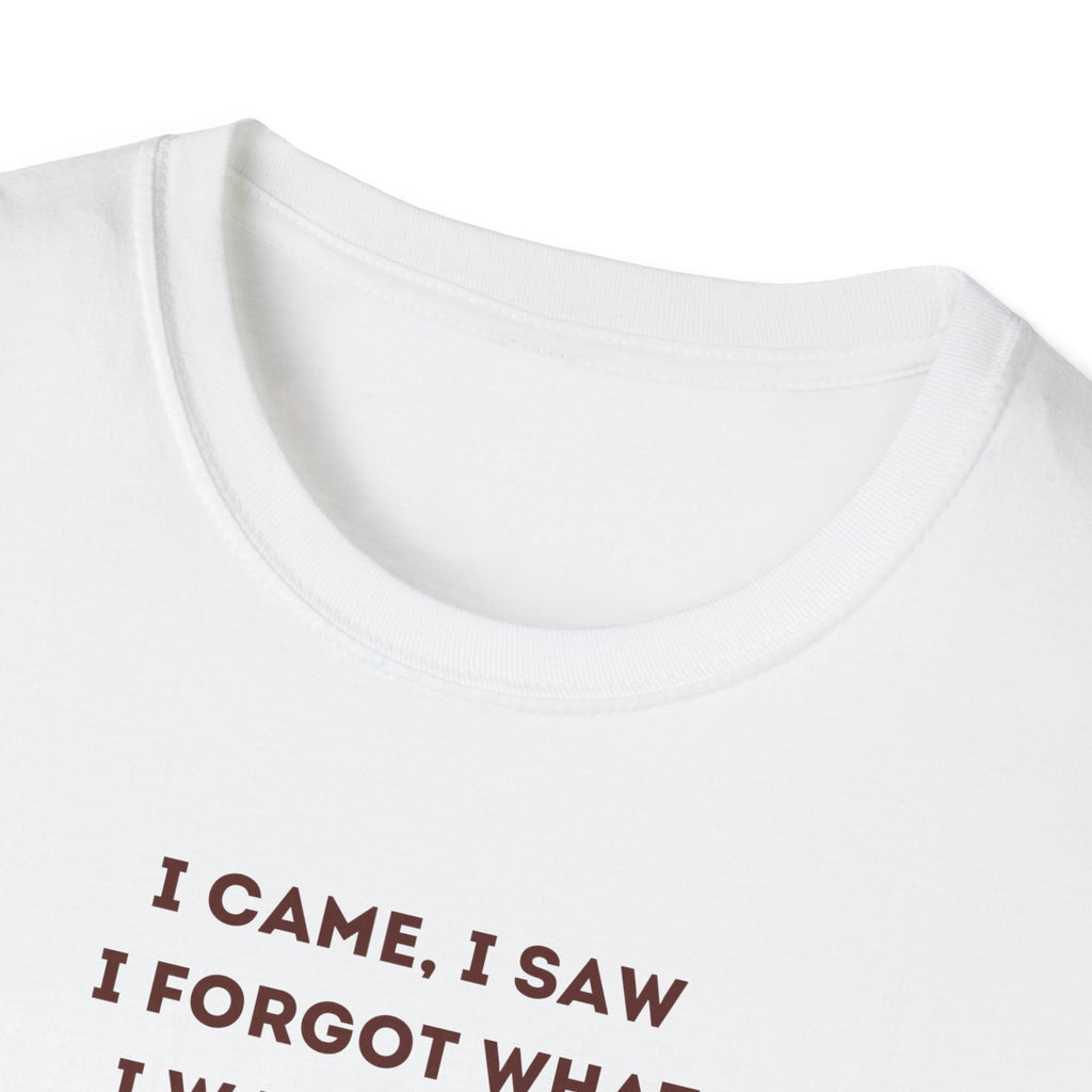 Funny Coffee Memory Poem T-Shirt | Cute Character Holding Coffee