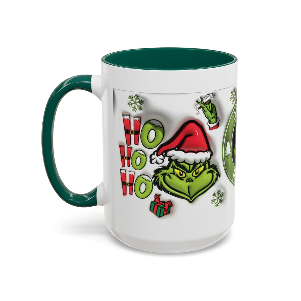 Grinch-themed Coffee Mug, Fun Holiday Gift, Christmas Mug, Grinch Fuel, Unique Grinchy Decor, Extra Grinchy Mug