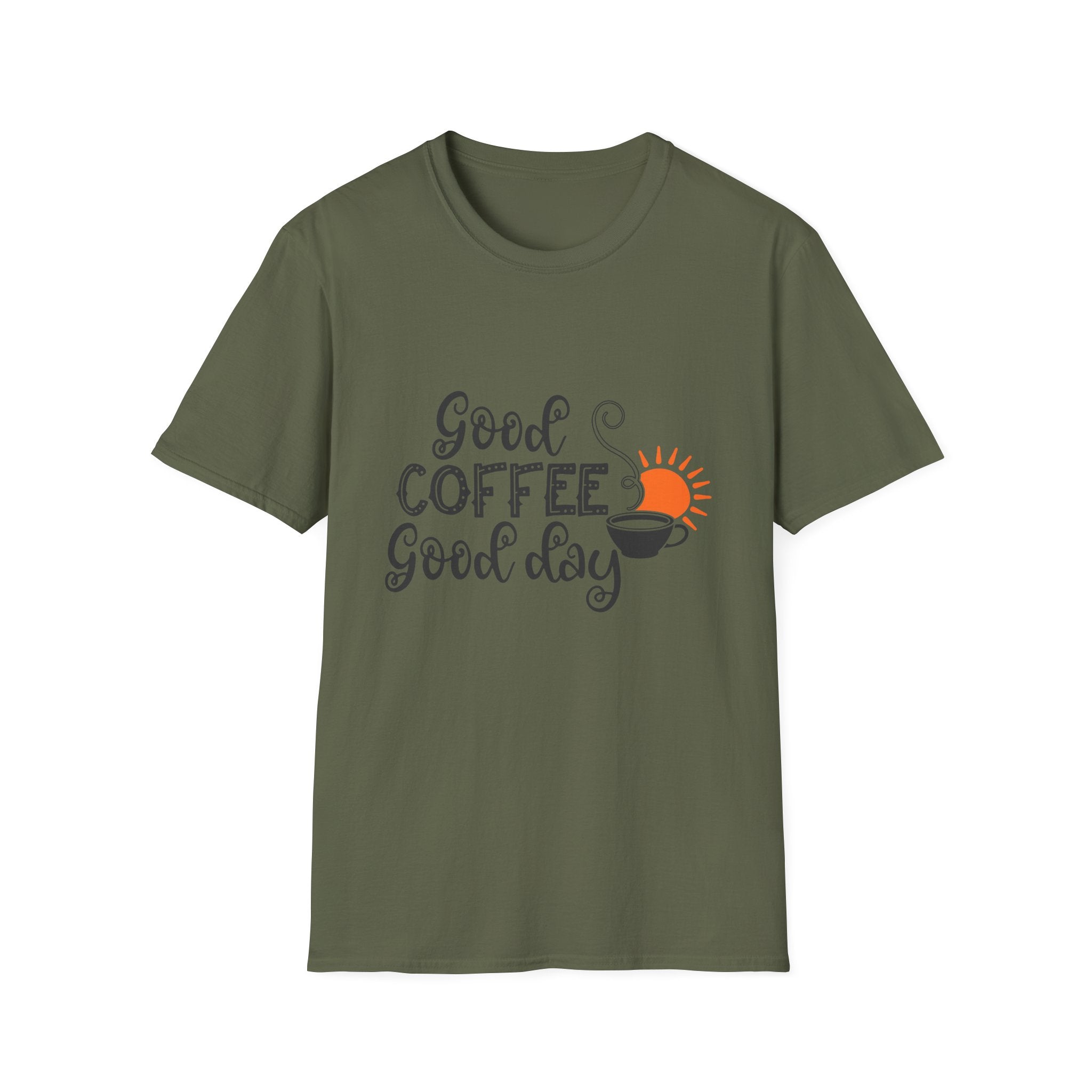 Good Coffee Good Day - Unisex Softstyle T-Shirt