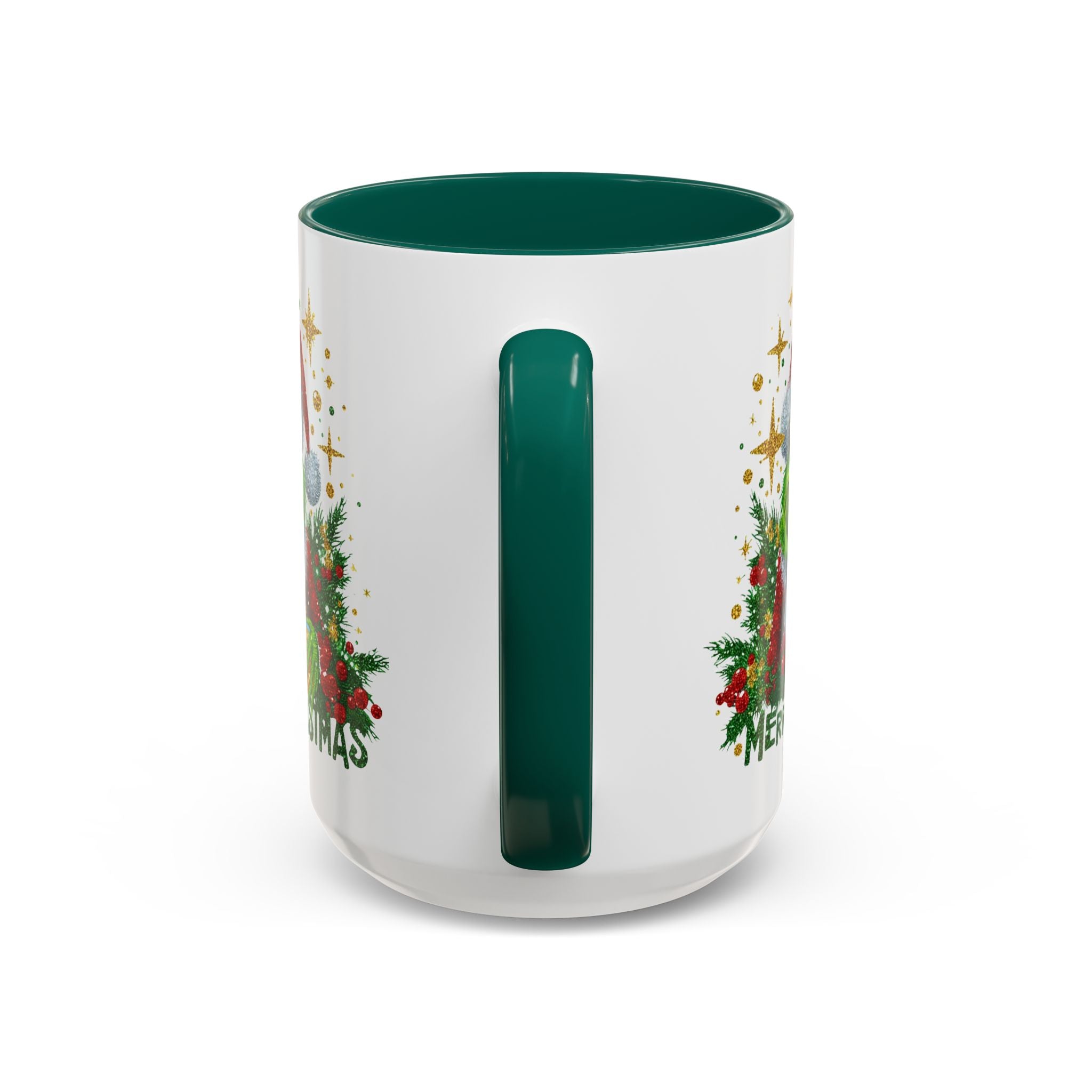 Grinchy Christmas Mug - 11oz & 15oz, Holiday Gift, Festive Beverage Cup, Winter Decorations, Fun Coffee Mug, Grinch Lover Gift