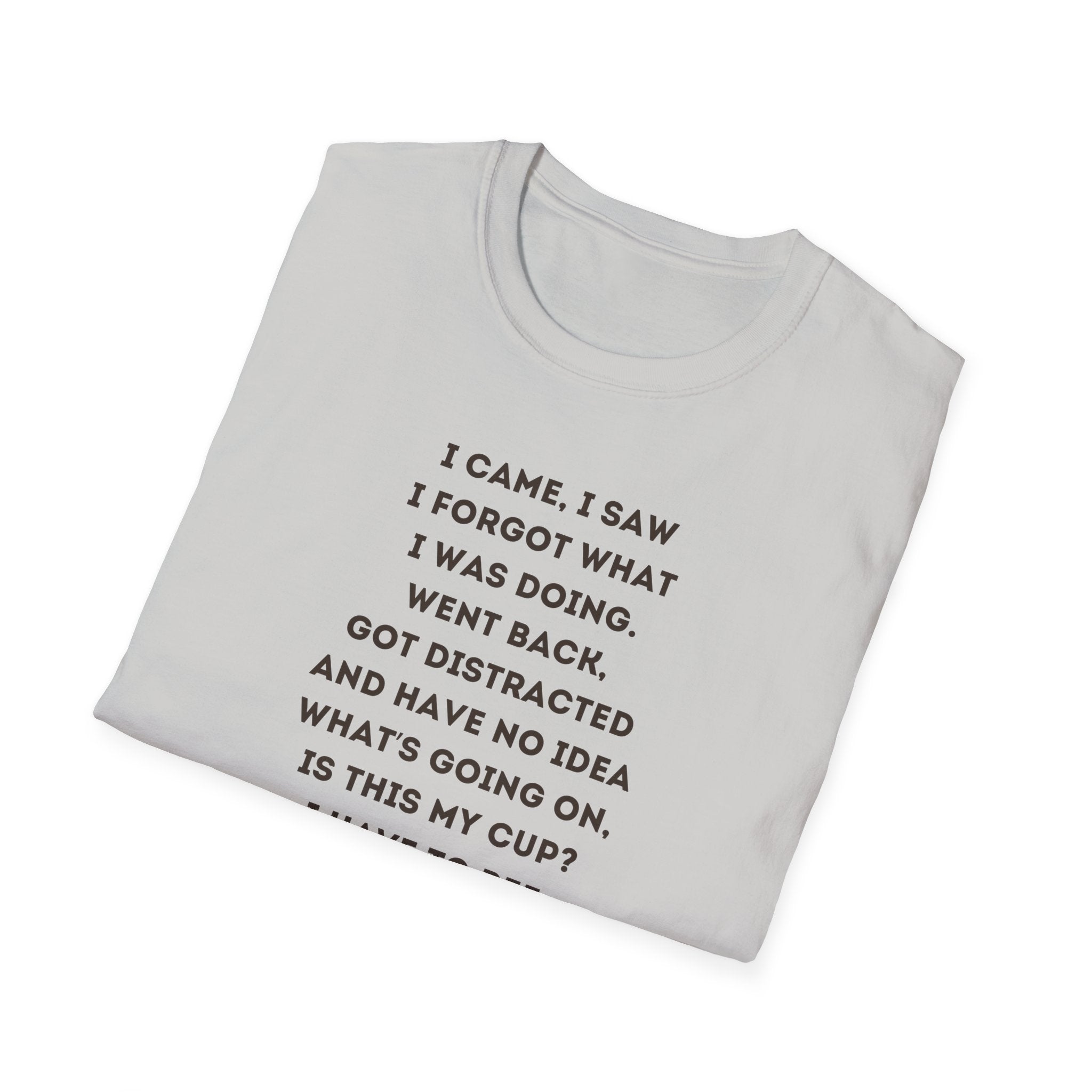Funny Forgetful Grandpa Quote T-Shirt | Cute Elderly Character Tee
