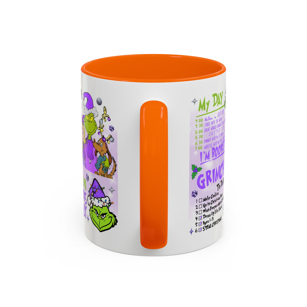 Grinchy Accent Coffee Mug - Fun Holiday Gift, Christmas Decor, Grinch Fan Merchandise, Unique Coffee Cup, Holiday Humor