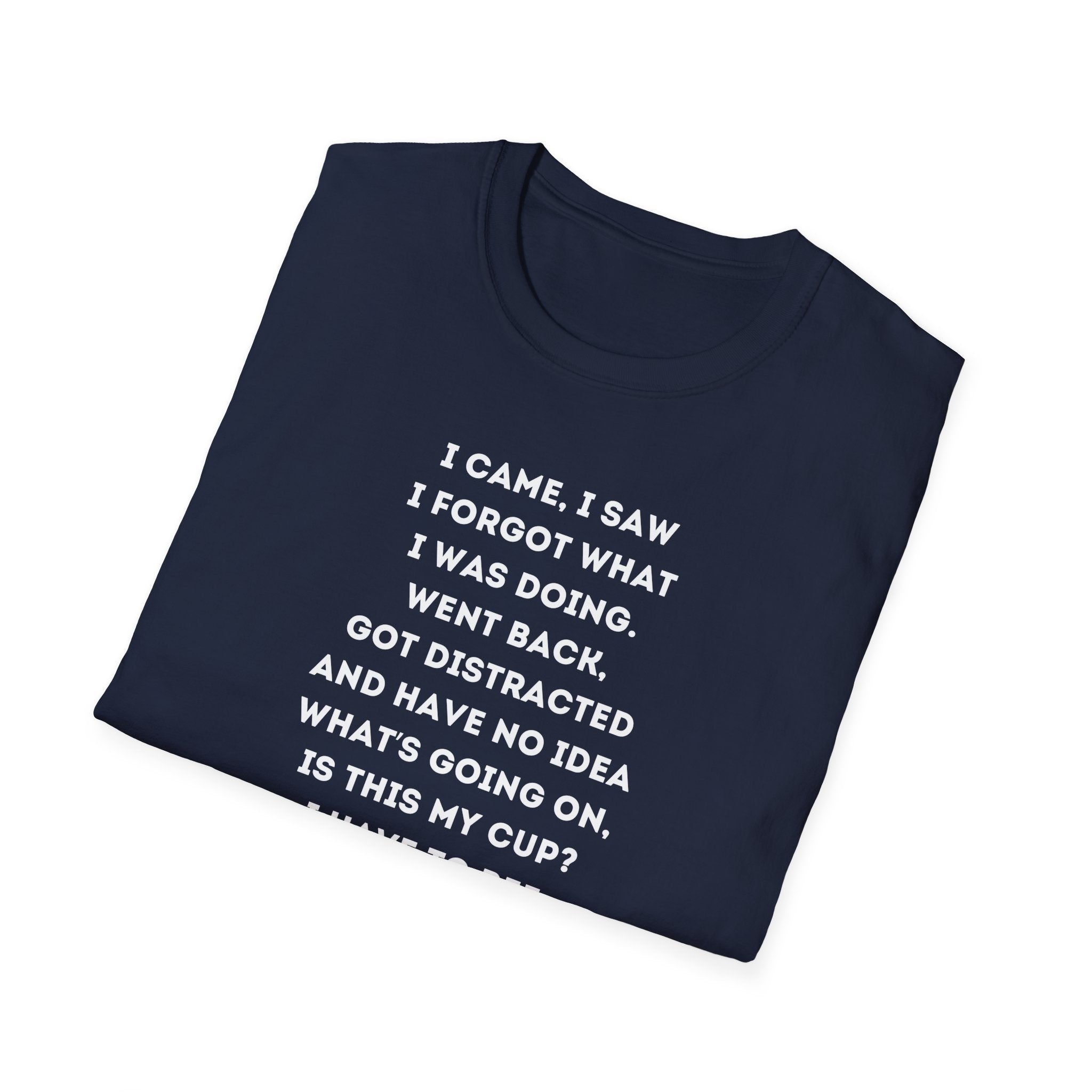 Funny Forgetful Grandpa Quote T-Shirt | Cute Elderly Character, Humorous Text