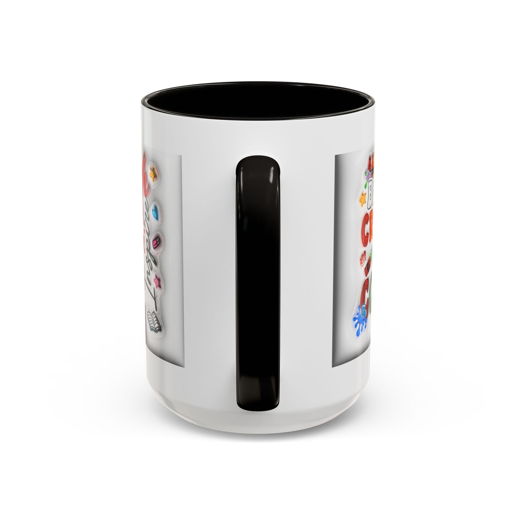 Personalized Teacher Mugs | Colorful 11oz & 15oz Coffee Cups | Fun Gift for Educators | Back to School | Teacher Appreciation