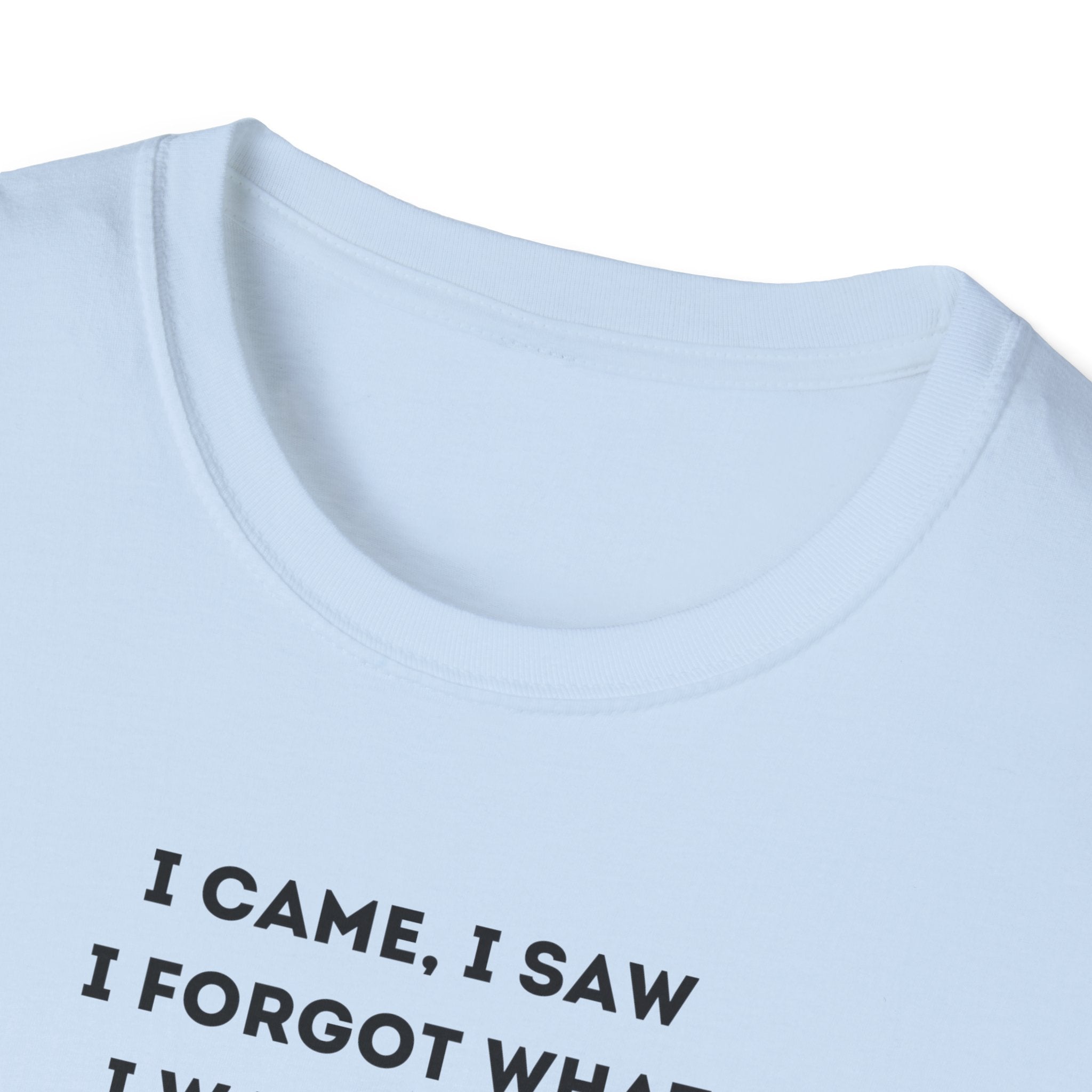 Grinch Inspired Softstyle Tee: I Came, I Saw, Funny T-Shirt for Fans, Gift for Birthdays, Casual Wear, Kermit Merchandise