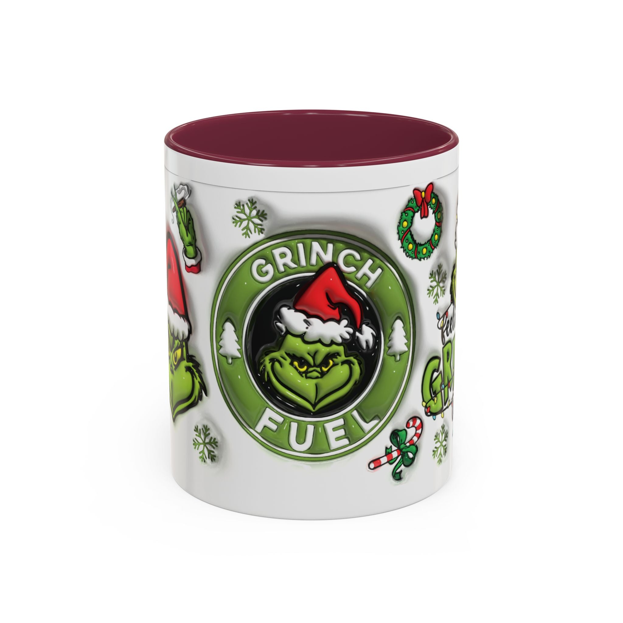 Grinch-themed Coffee Mug, Fun Holiday Gift, Christmas Mug, Grinch Fuel, Unique Grinchy Decor, Extra Grinchy Mug