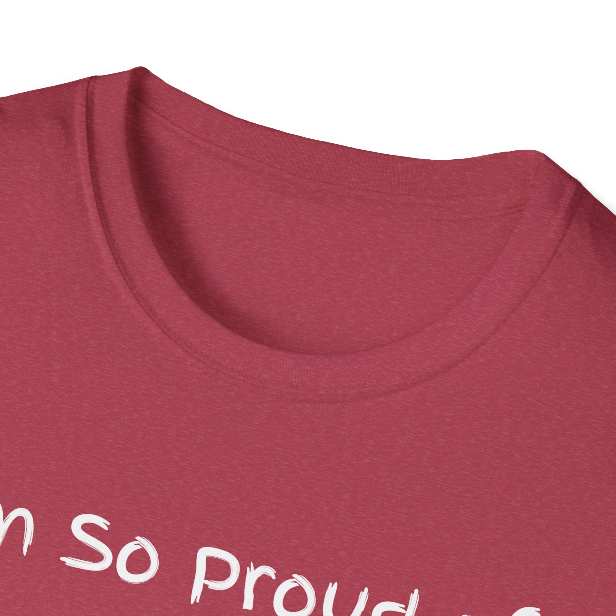 Proud of Myself Unisex T-Shirt, Self Love Tee, Positive Vibes Shirt, Empowering Gift, Inspirational Apparel