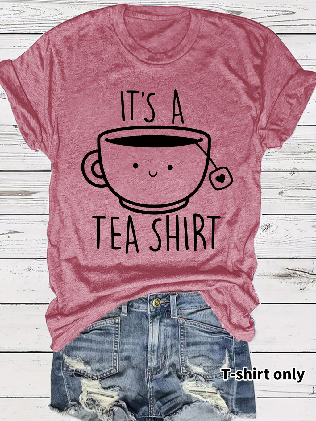 Coffee new short sleeved women's T-shirt