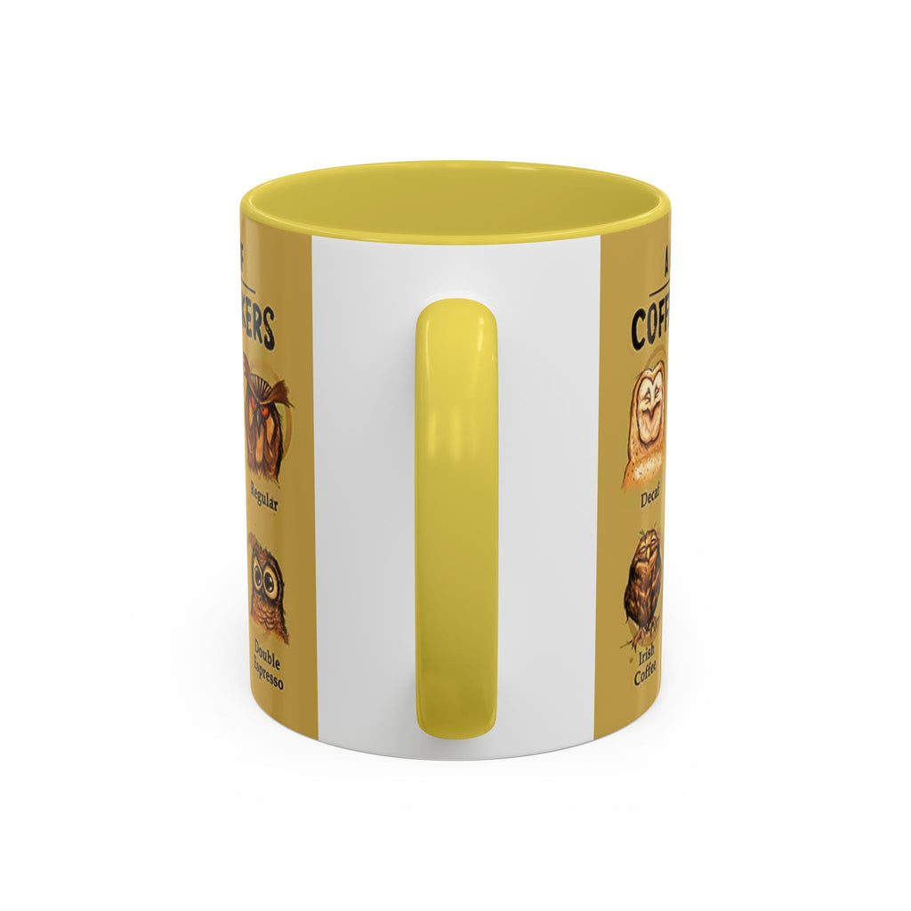 Coffee Owl Mug — "A Hoo's Hoo of Coffee Drinkers" 11oz/15oz
