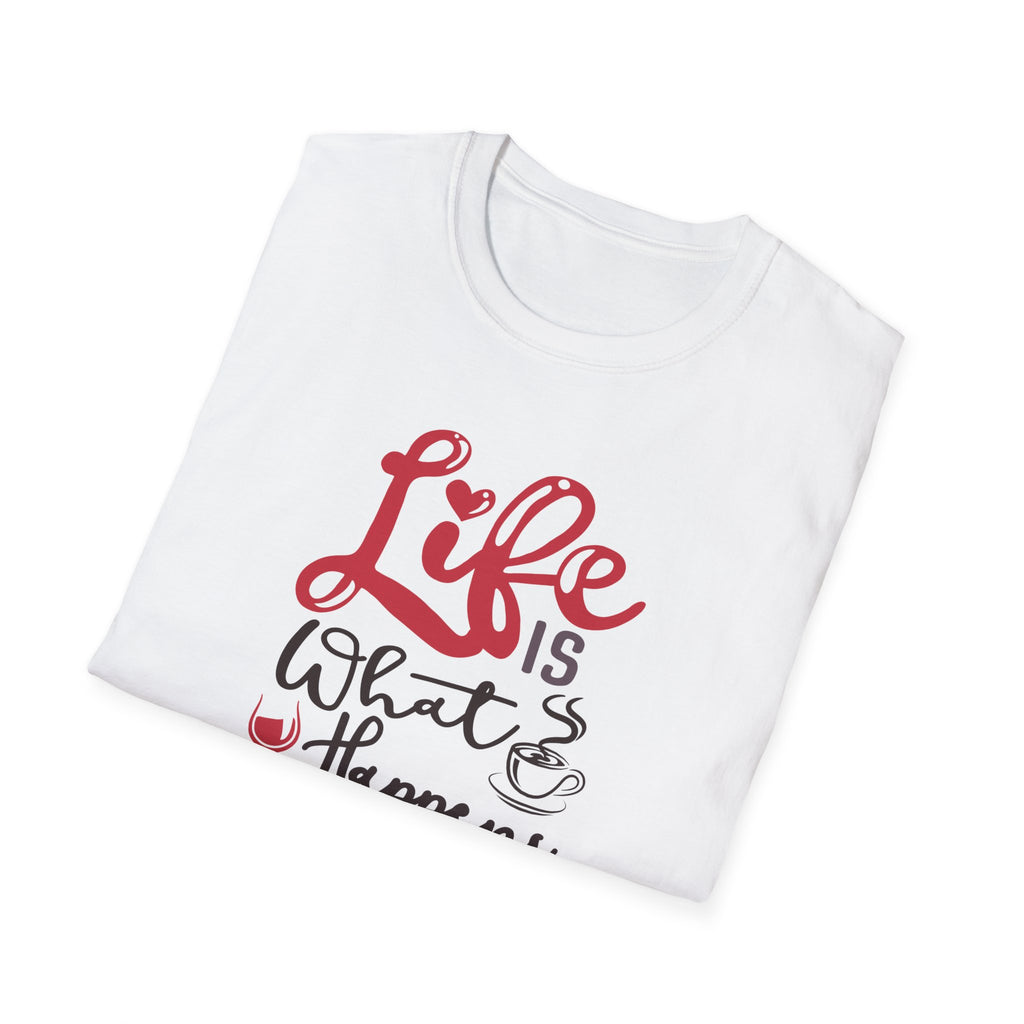 Coffee and Wine - Men's and Woman's Soft style T-Shirt