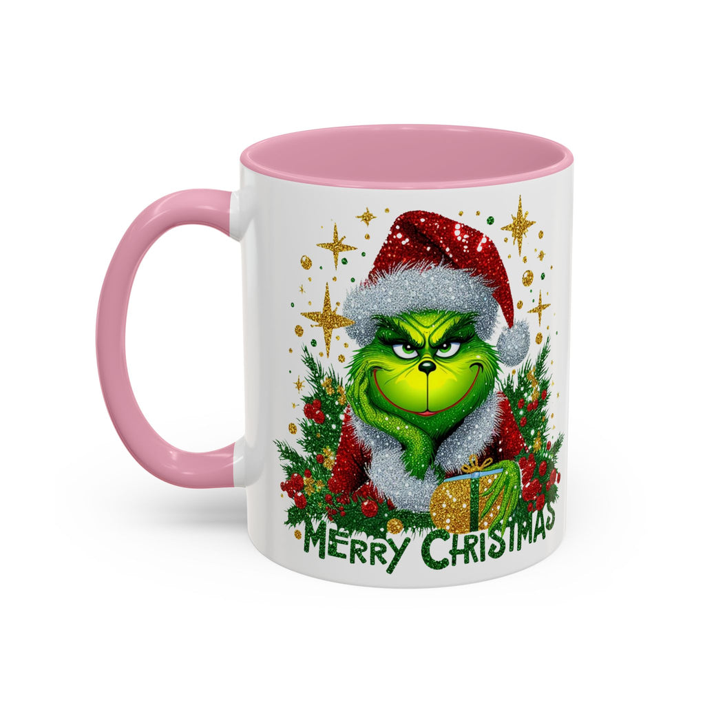 Grinchy Christmas Mug - 11oz & 15oz, Holiday Gift, Festive Beverage Cup, Winter Decorations, Fun Coffee Mug, Grinch Lover Gift
