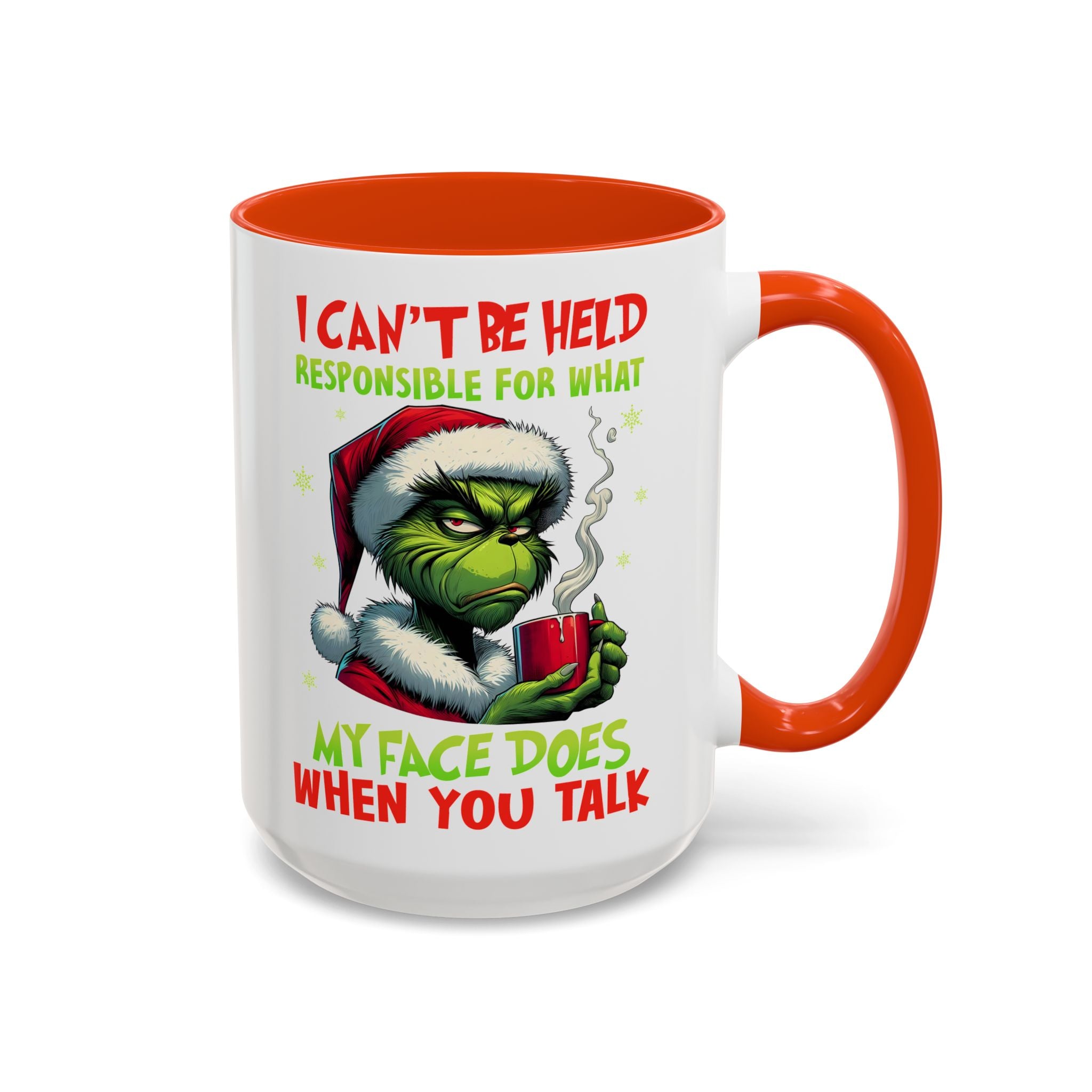 Colorful Grinch Mugs - Perfect for the Holidays, Funny Gift, Coffee Mug, Christmas Present, Office Humor, Grinch Lover