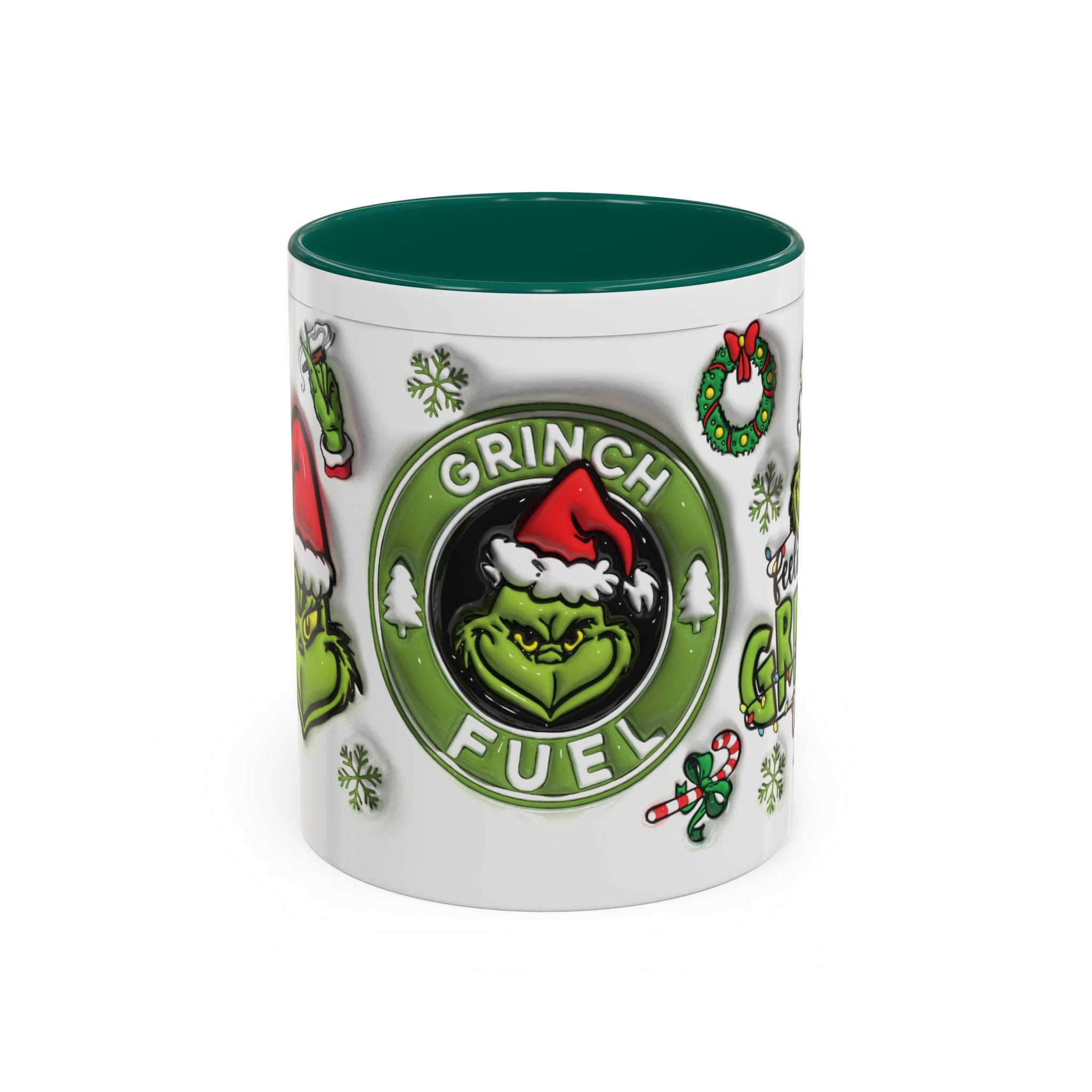 Grinch-themed Coffee Mug, Fun Holiday Gift, Christmas Mug, Grinch Fuel, Unique Grinchy Decor, Extra Grinchy Mug