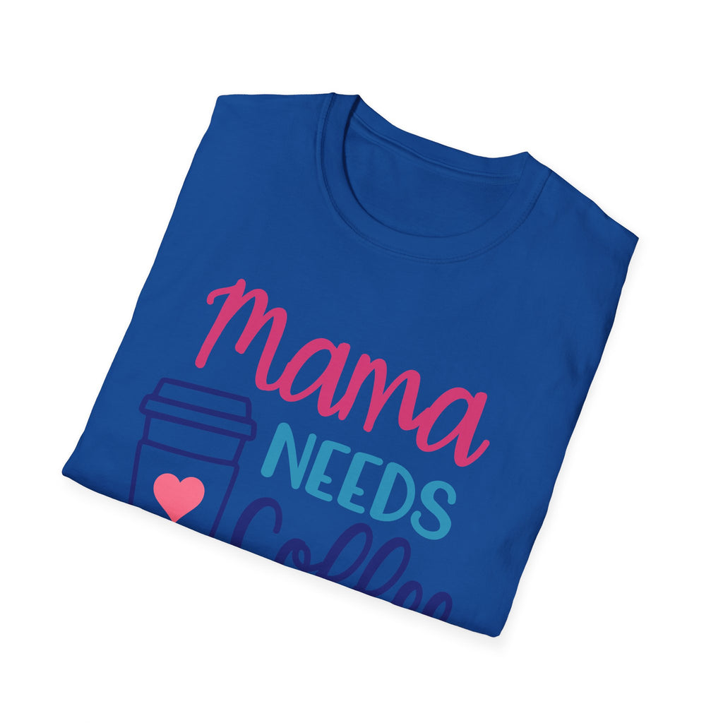 Moma Needs lots Of Coffee - Unisex Softstyle T-Shirt