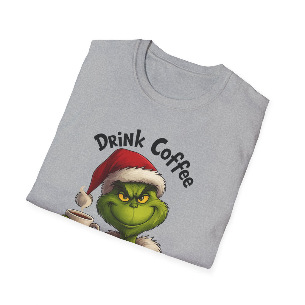 Drink Coffee Grinches T-Shirt | Christmas Grinches Holiday Shirt