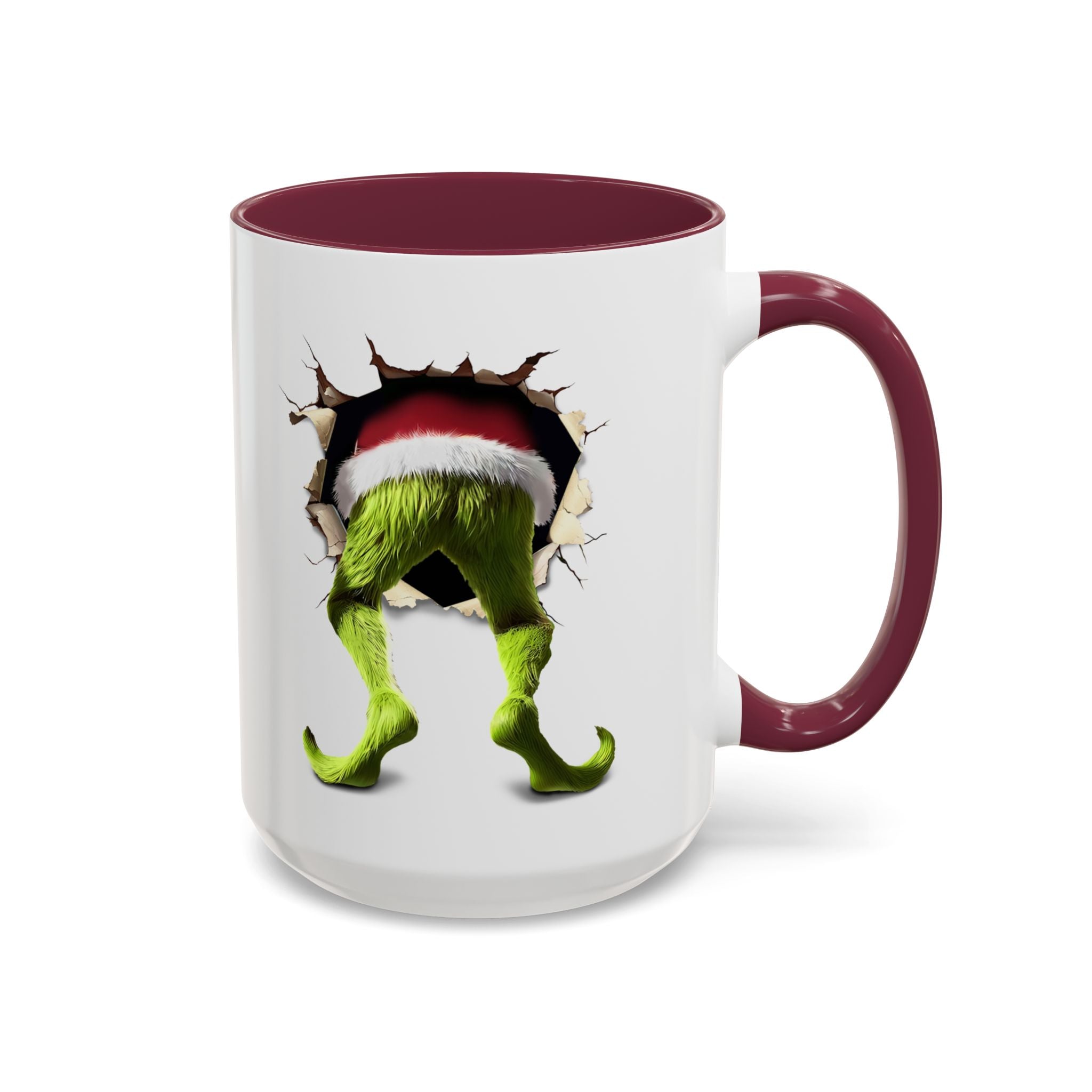 Grinch Holiday Coffee Mugs, Colorful 11oz & 15oz Drinking Cups, Funny Gift for Christmas, Holiday Decor, Unique Kitchenware