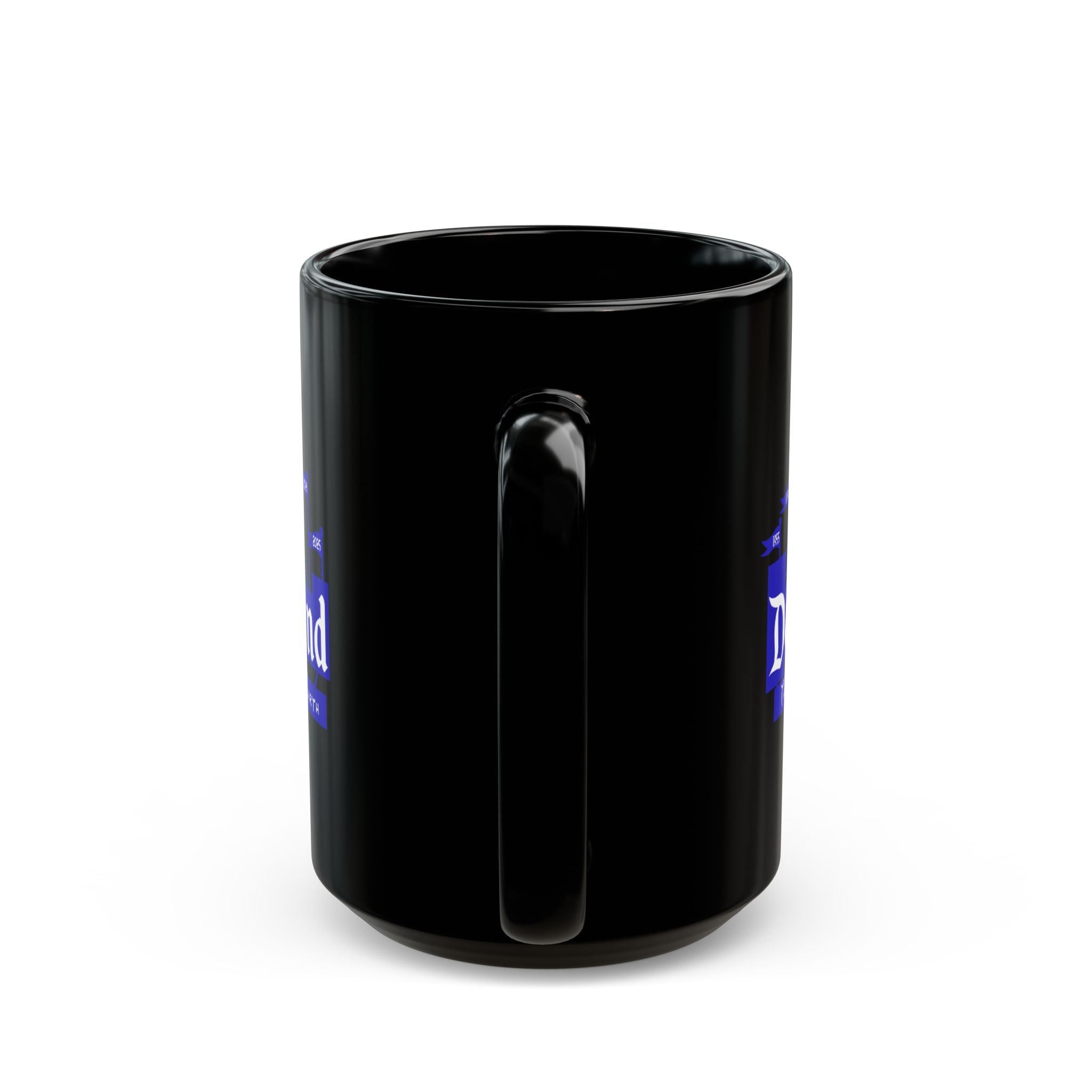 Dodgerland Logo Mug | Black Ceramic Coffee Mug